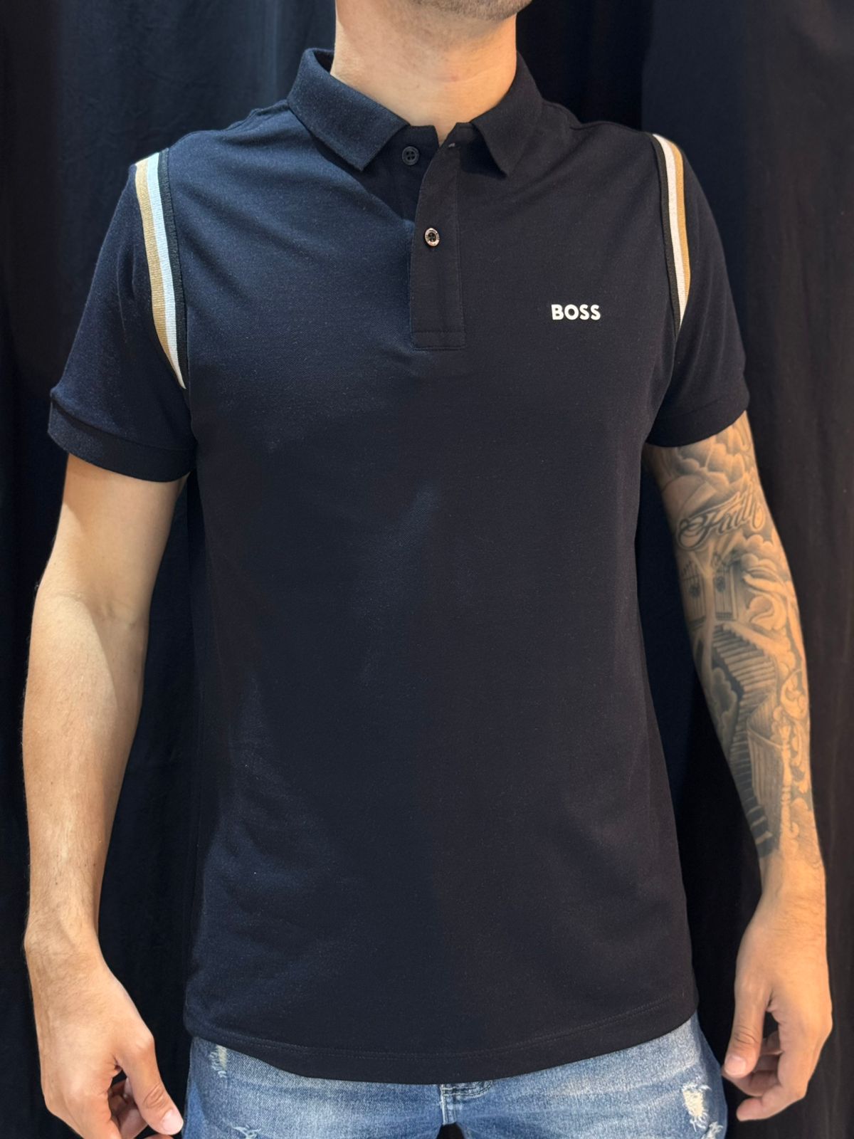 Polo Peruana BSS - Preto - 04013 - Conceito 62