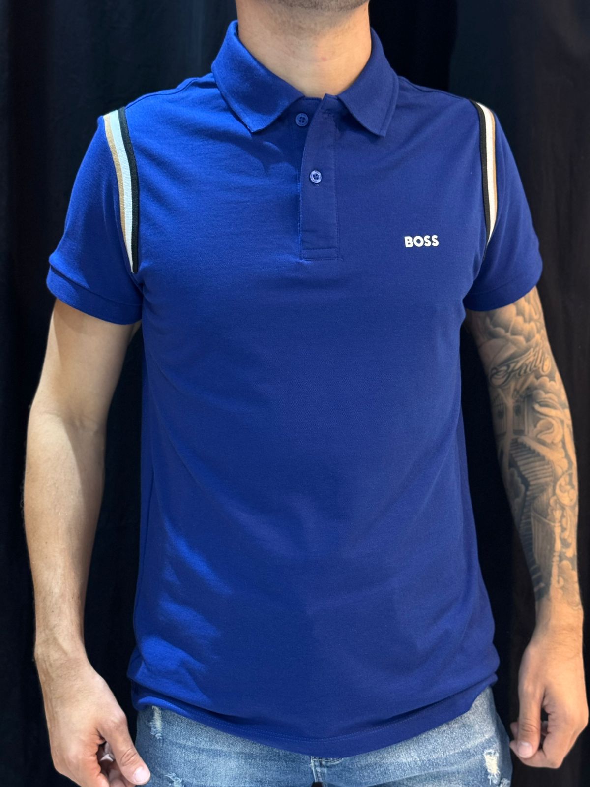 Polo Peruana BSS - Azul Royal - 04015 - Conceito 62