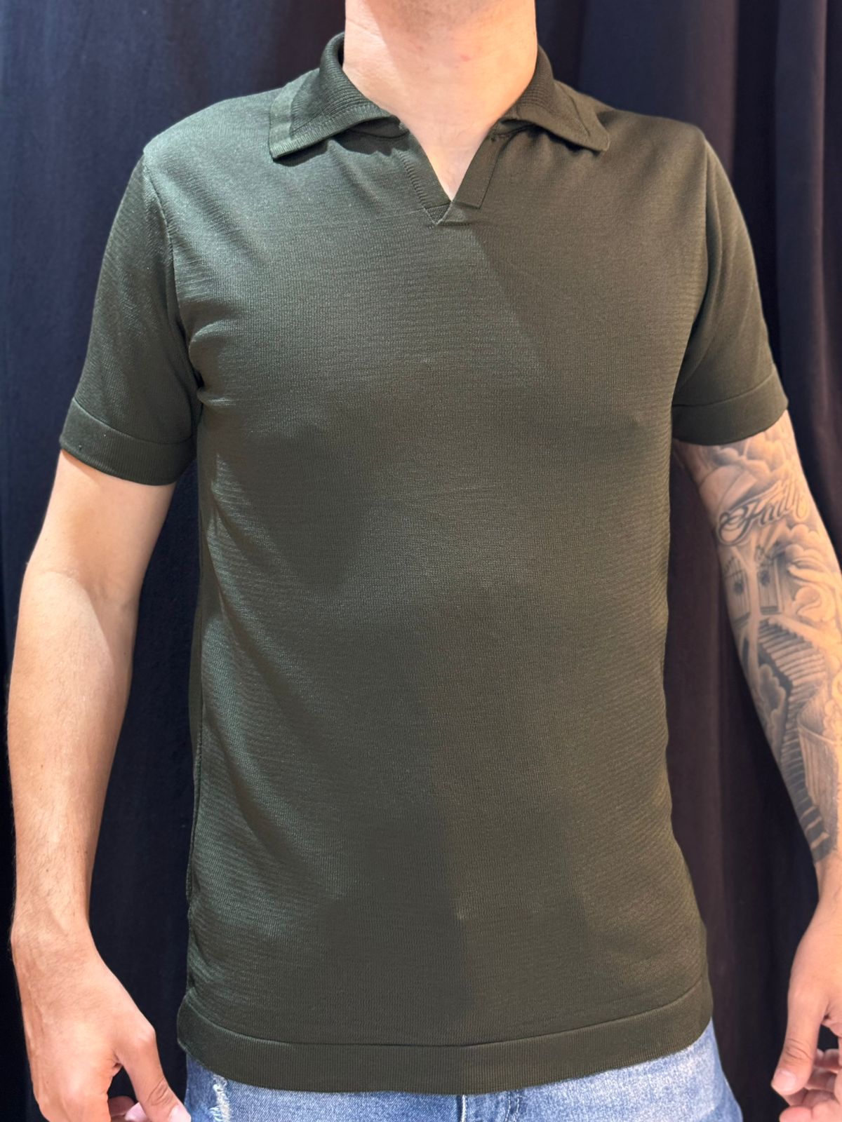 Polo Tricot Lisa - Verde - 04019 - Conceito 62