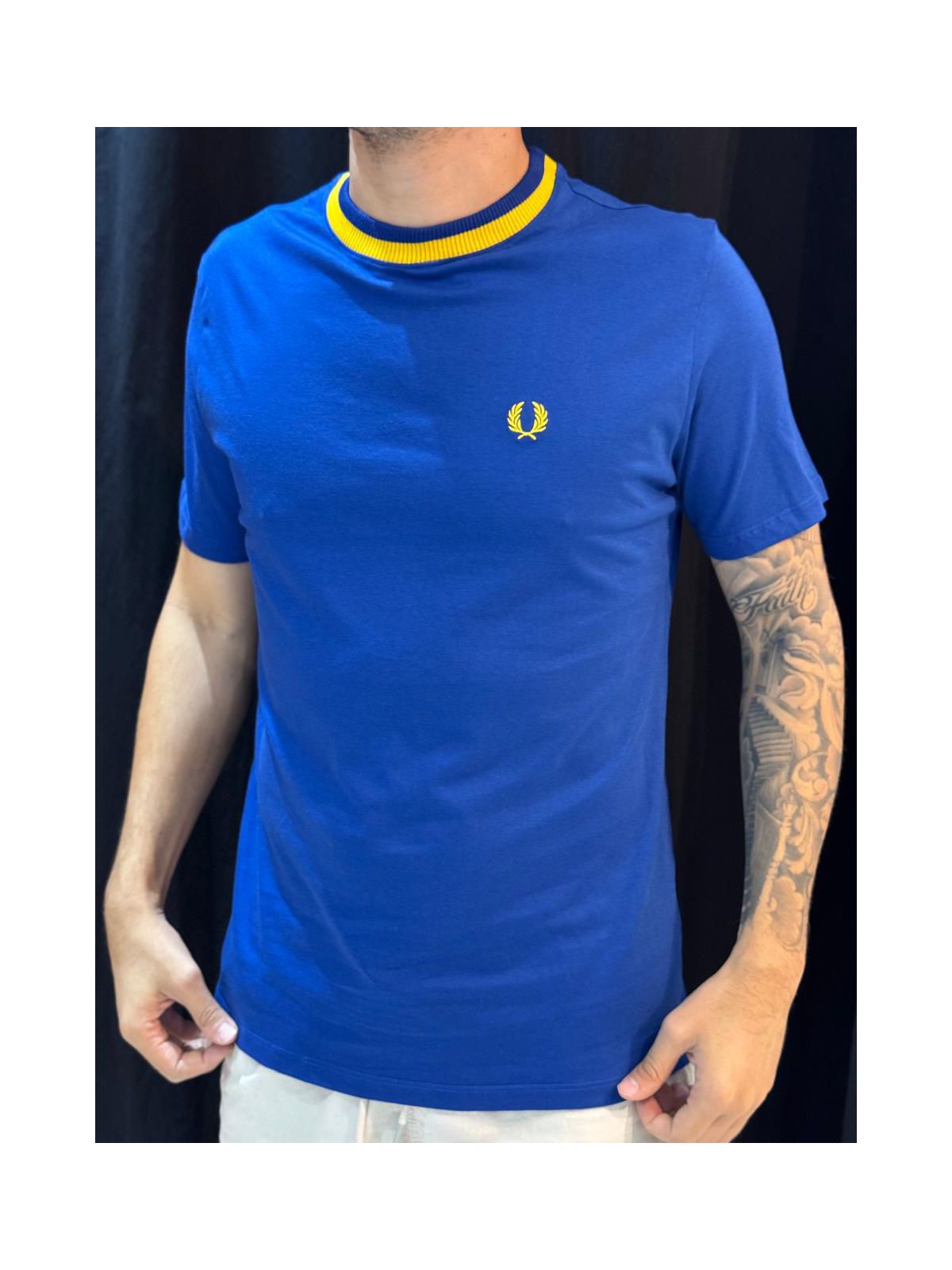Camiseta Peruana Fred - Azul Royal - 04008 - Conceito 62
