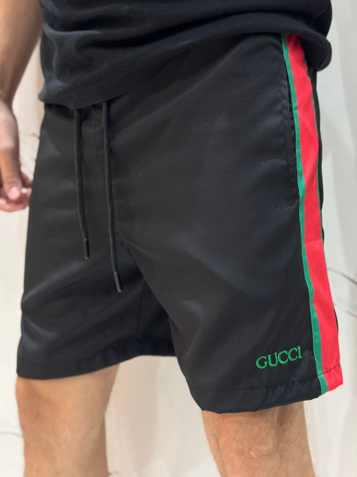 Short Griffe Gucc - Preto - 02604 - Conceito 62