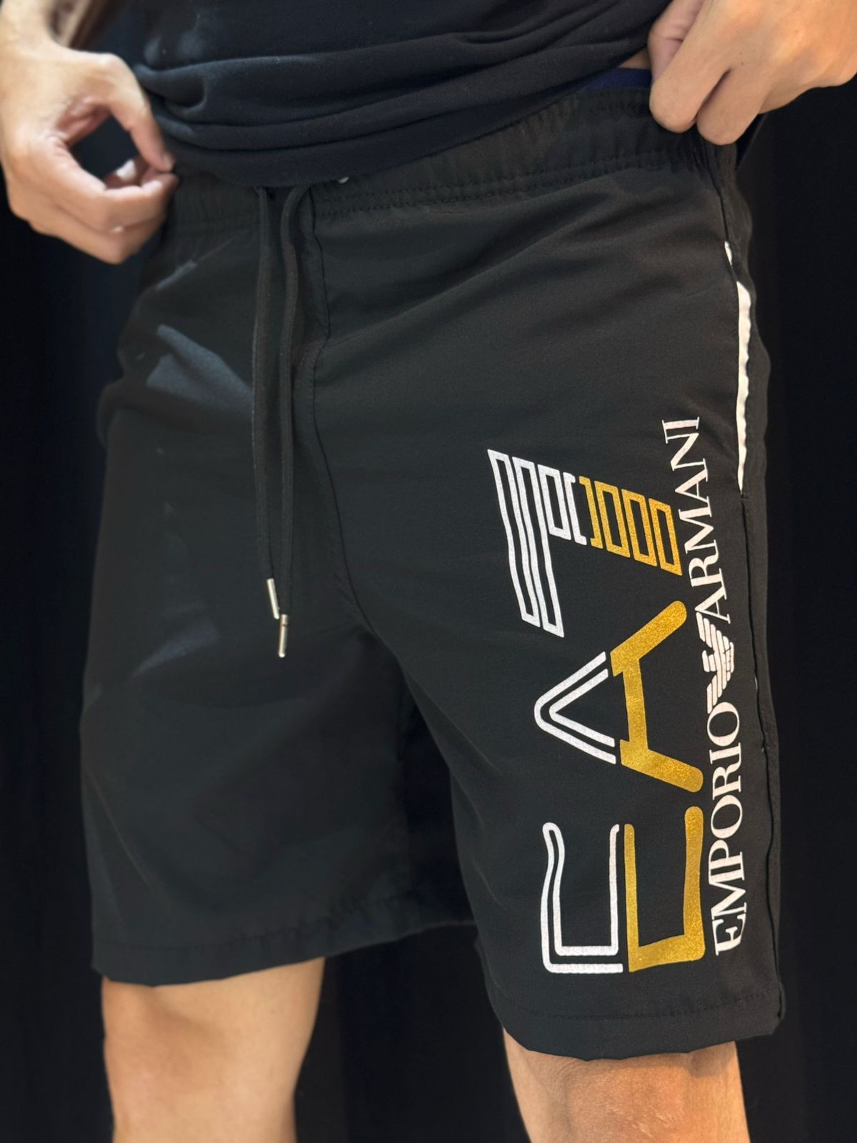 Short Premium EA7 - Preto - 03536 - Conceito 62