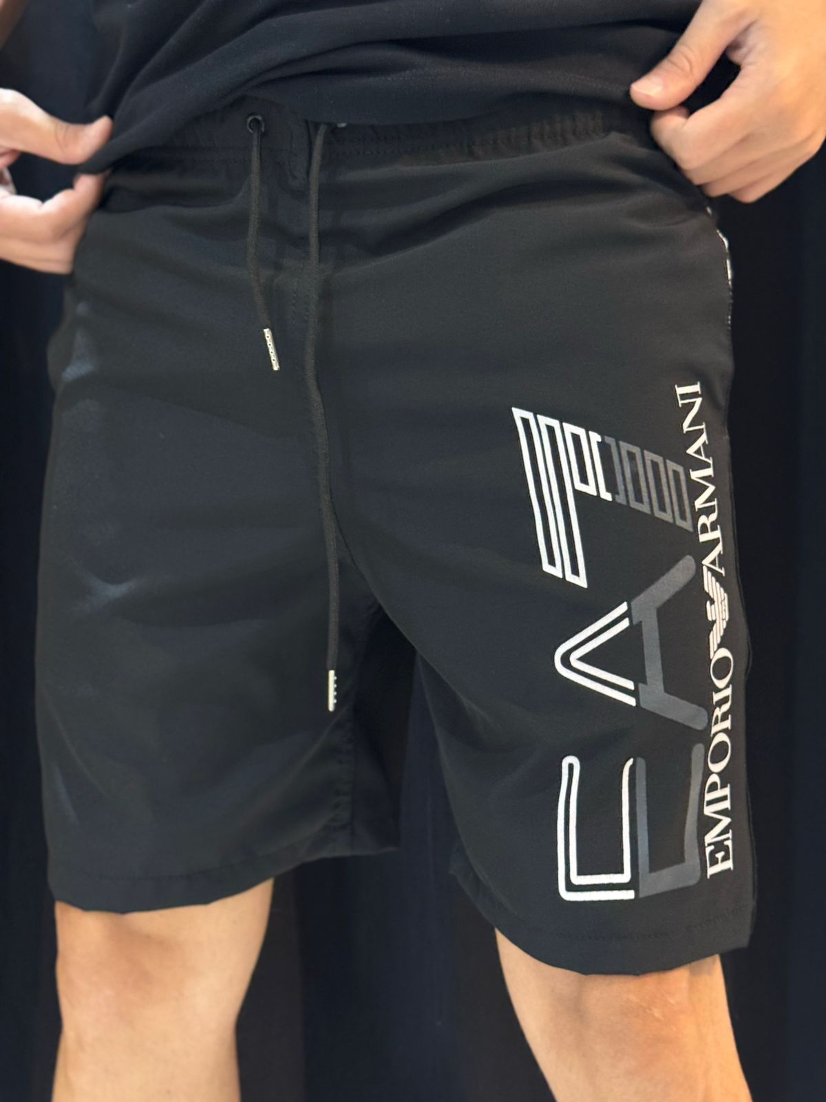 Short Premium EA7 - Preto - 03538 - Conceito 62