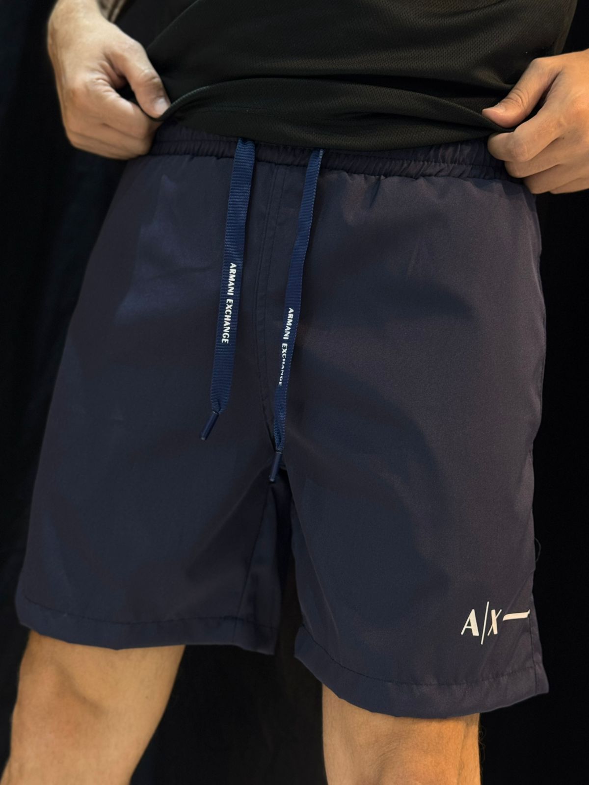 Short Griffe AX - Azul - 03866 - Conceito 62