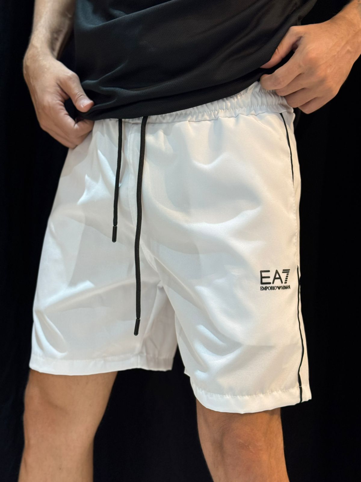 Short Griffe Ea7 - Branco - 03862 - Conceito 62