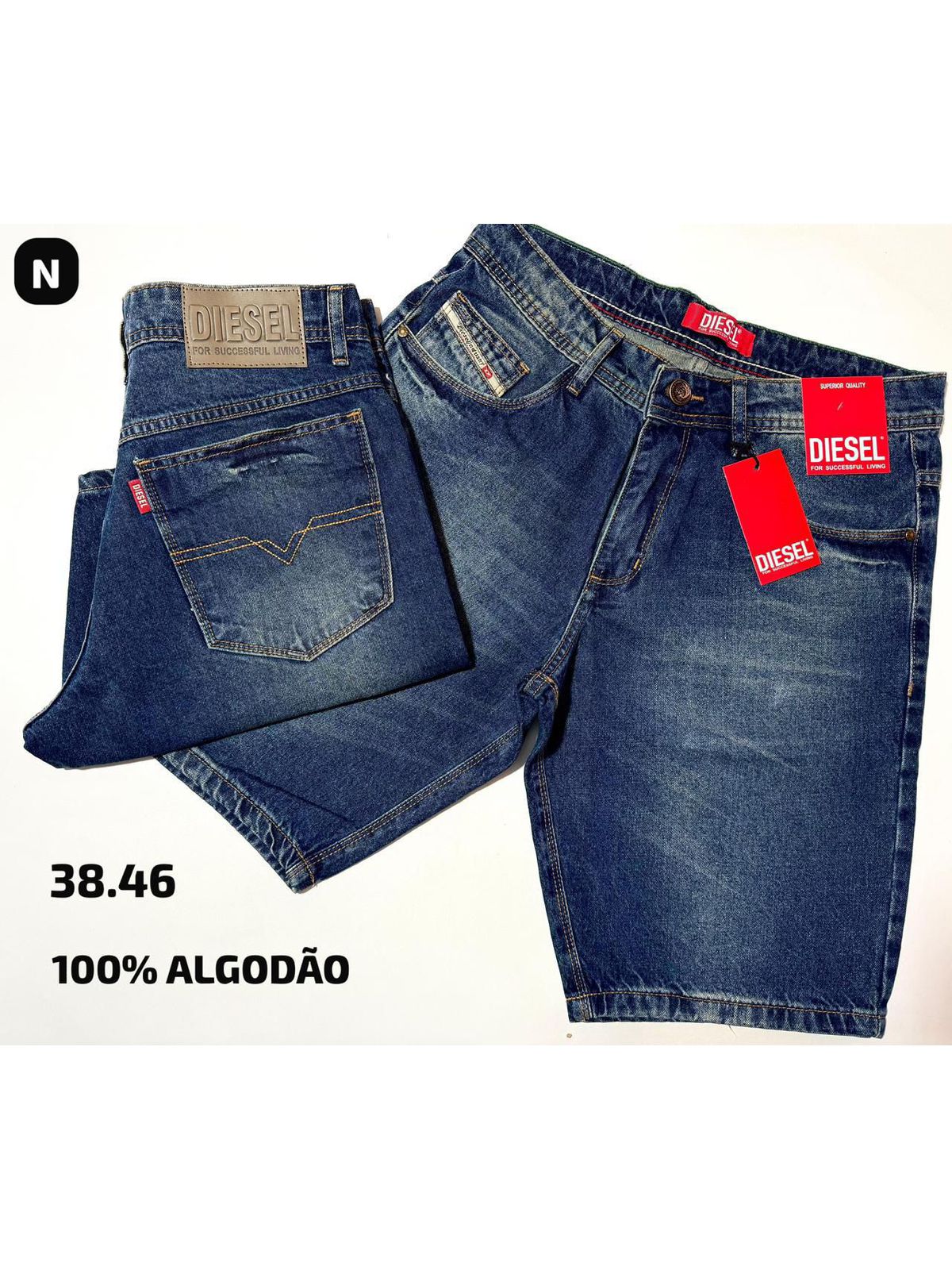 Bermuda Jeans DSL - 04516 - Conceito 62