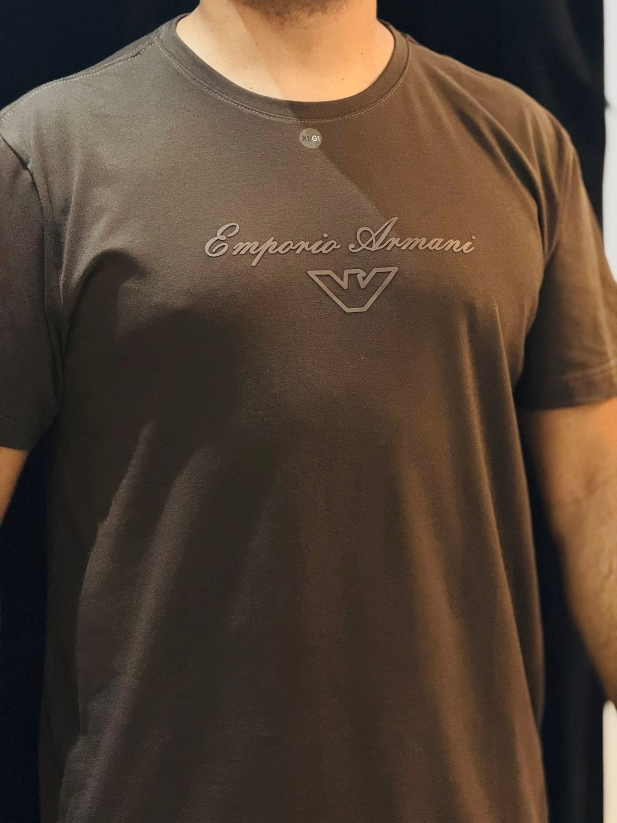 Camiseta Egípcia Armani - Marron - 04195 - Conceito 62