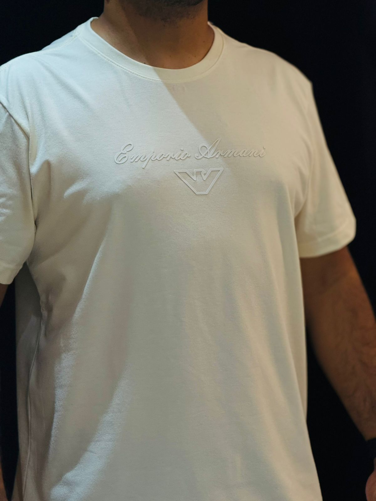 Camiseta Egípcia Armani - Creme - 04202 - Conceito 62