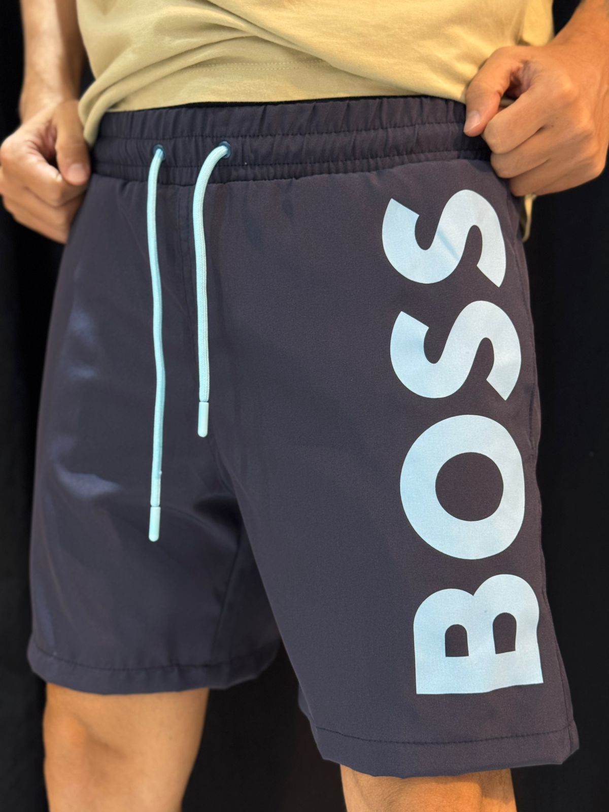 Short Griffe BSS - Azul/Azul - 03533 - Conceito 62