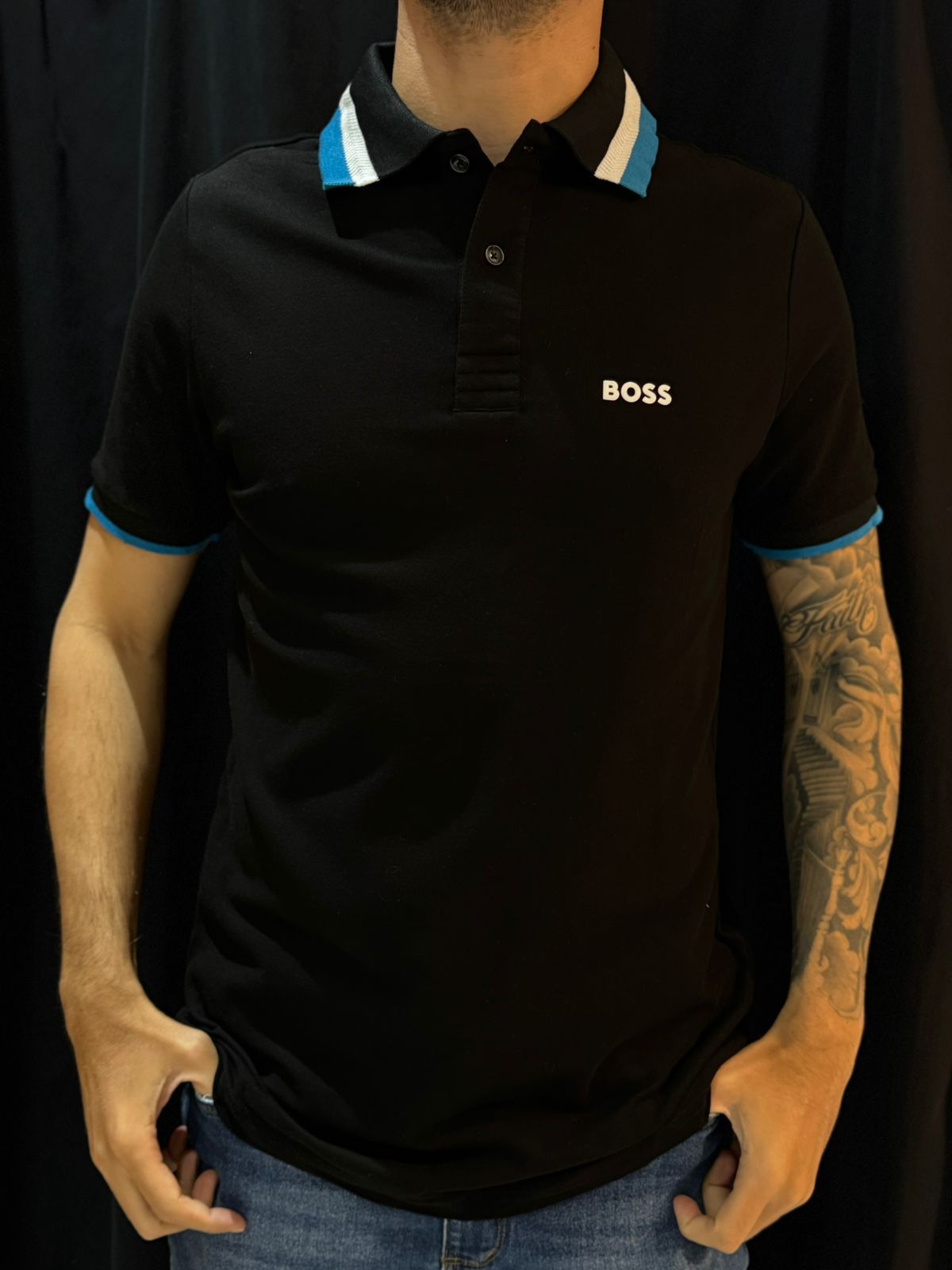 Polo Peruana BSS - Preto - 03047 - Conceito 62