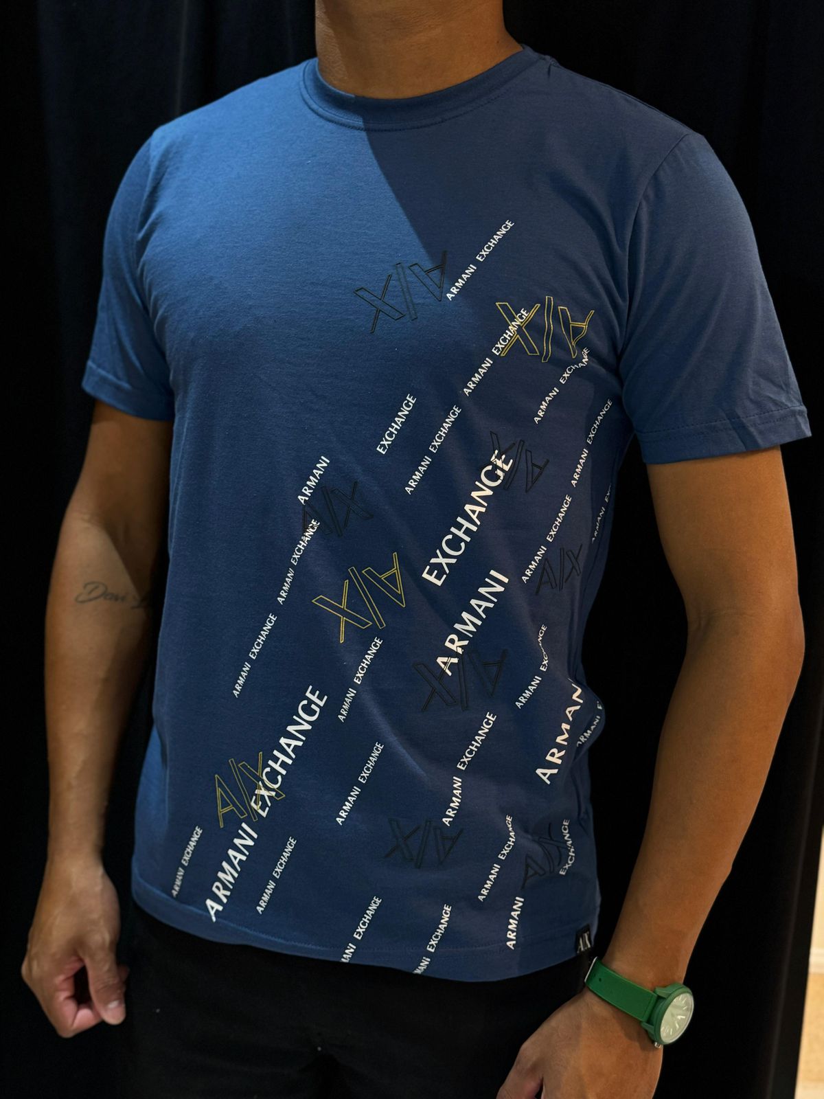 Camiseta Premium AX - Azul - 03025 - Conceito 62