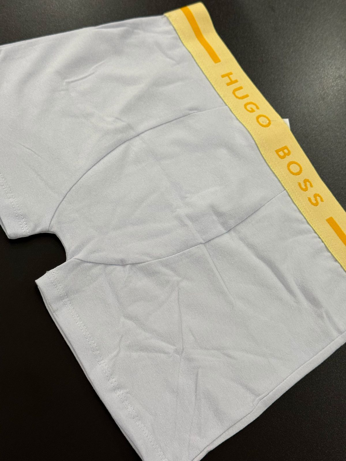 Cueca Boxer Bss - Branco/Amarelo - 02216 - Conceito 62