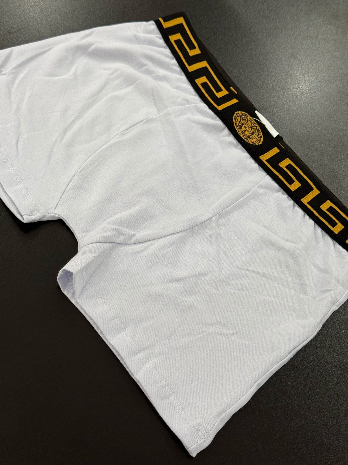 Cueca Boxer Versace - Branco - 02222 - Conceito 62