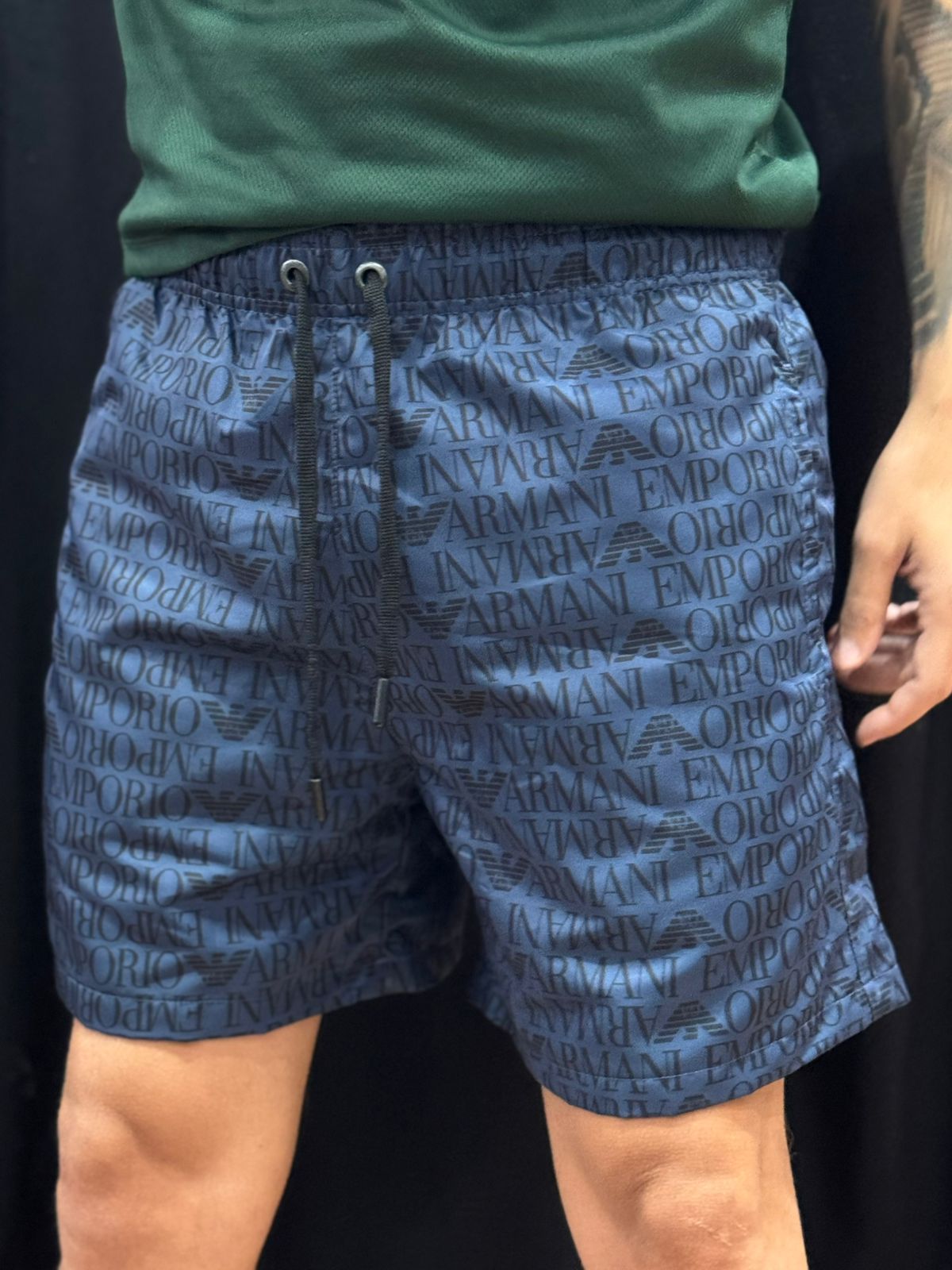 Short Ultra Griffe Emporio - Azul - 03509 - Conceito 62