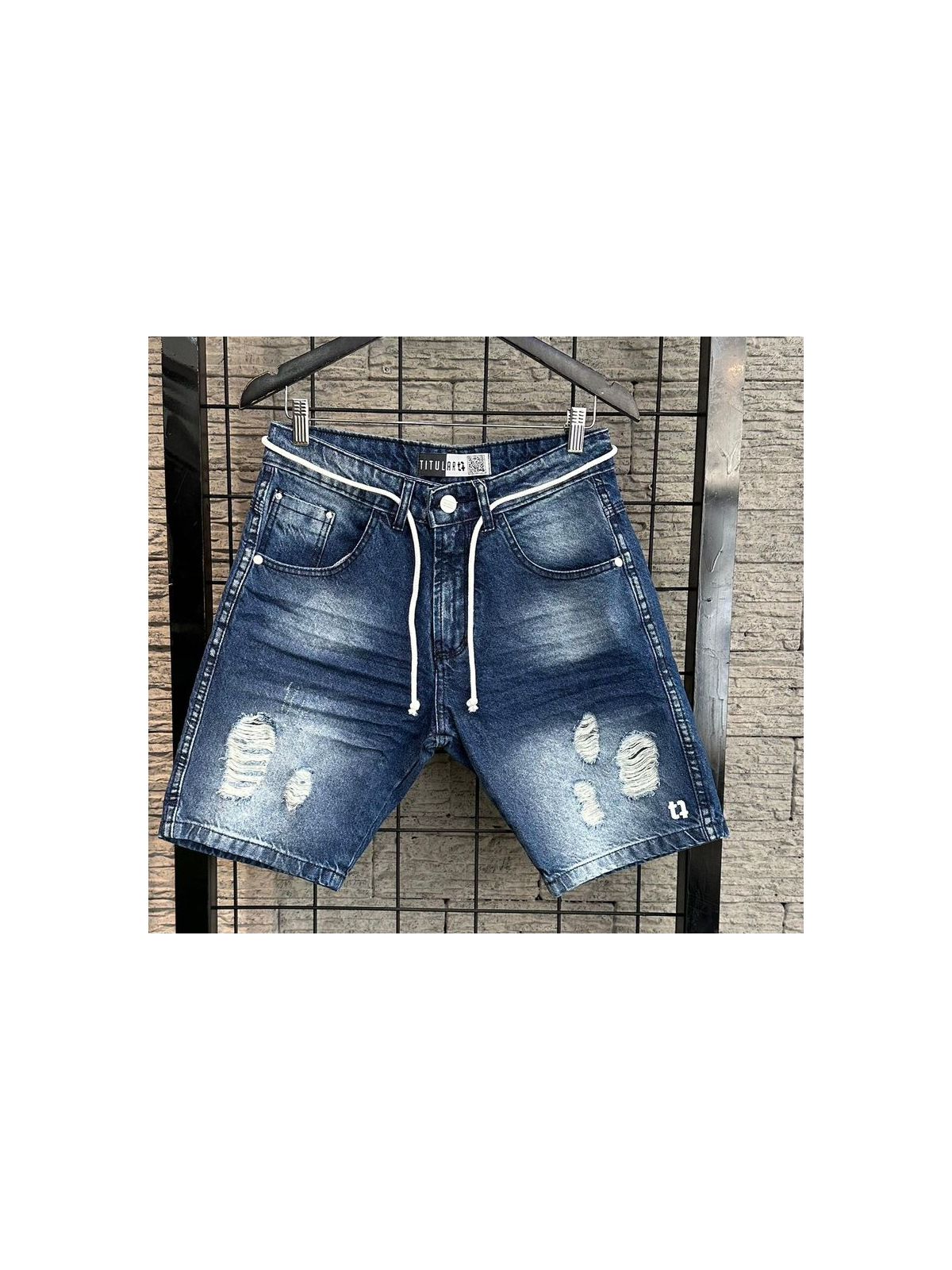 Bermuda Jeans Jogador - 03514 - Conceito 62