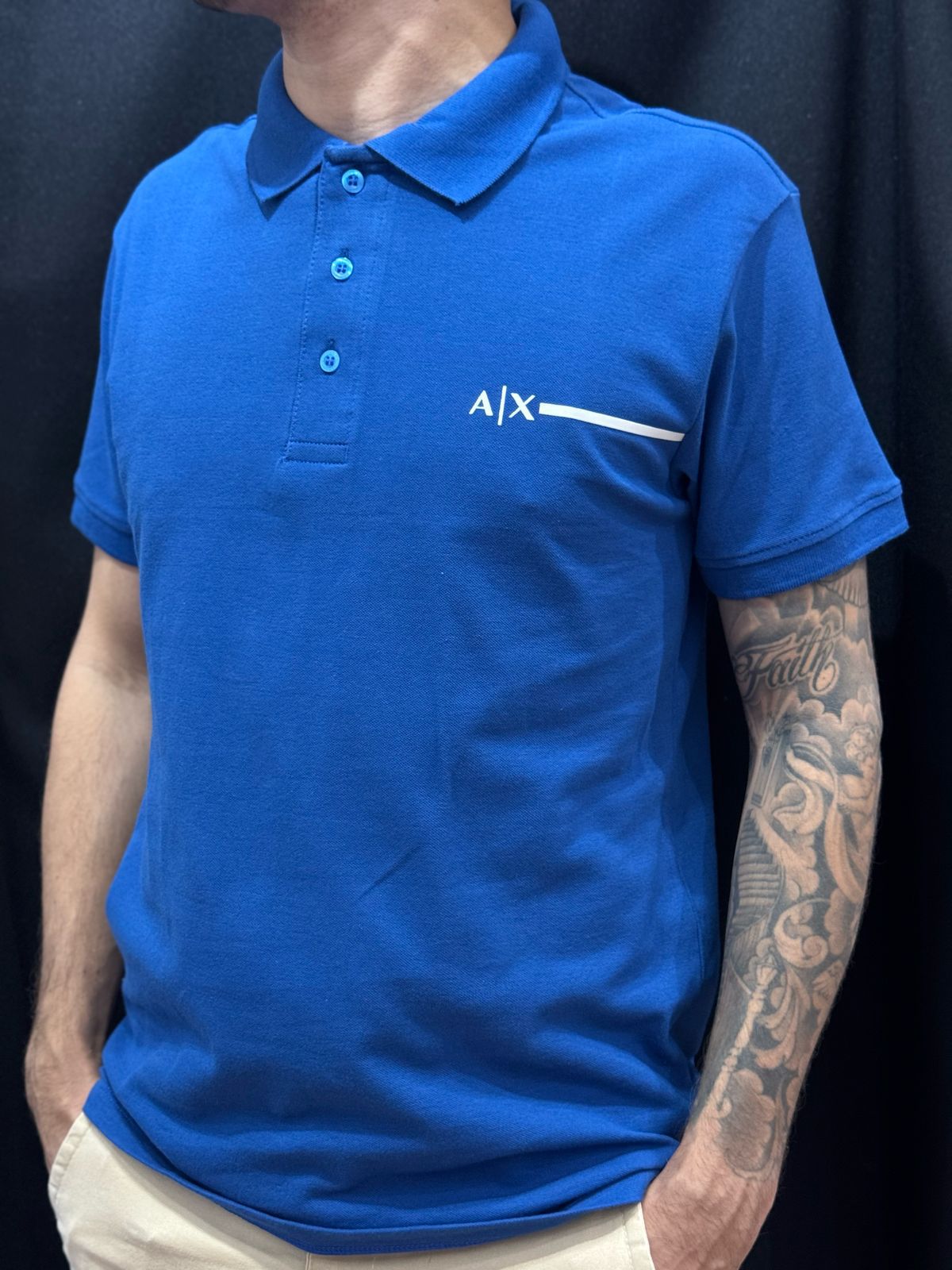 Polo Premium Ax - Azul - 01852 - Conceito 62