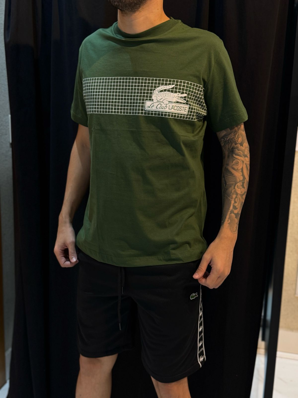 Kit Camiseta Peruana + Bermuda Moletom Lcst - 0191 - Conceito 62