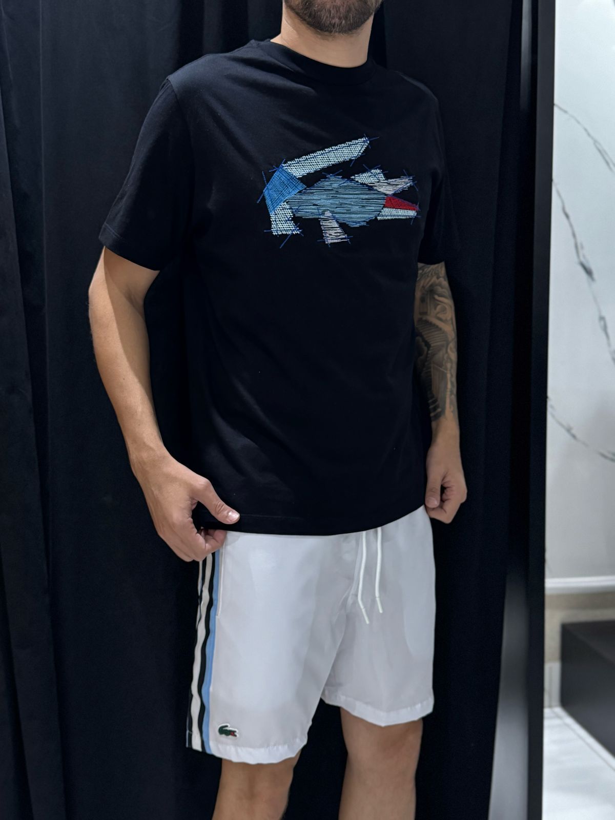 Kit Camiseta Peruana + Short Griffe Lcst - 01913 - Conceito 62