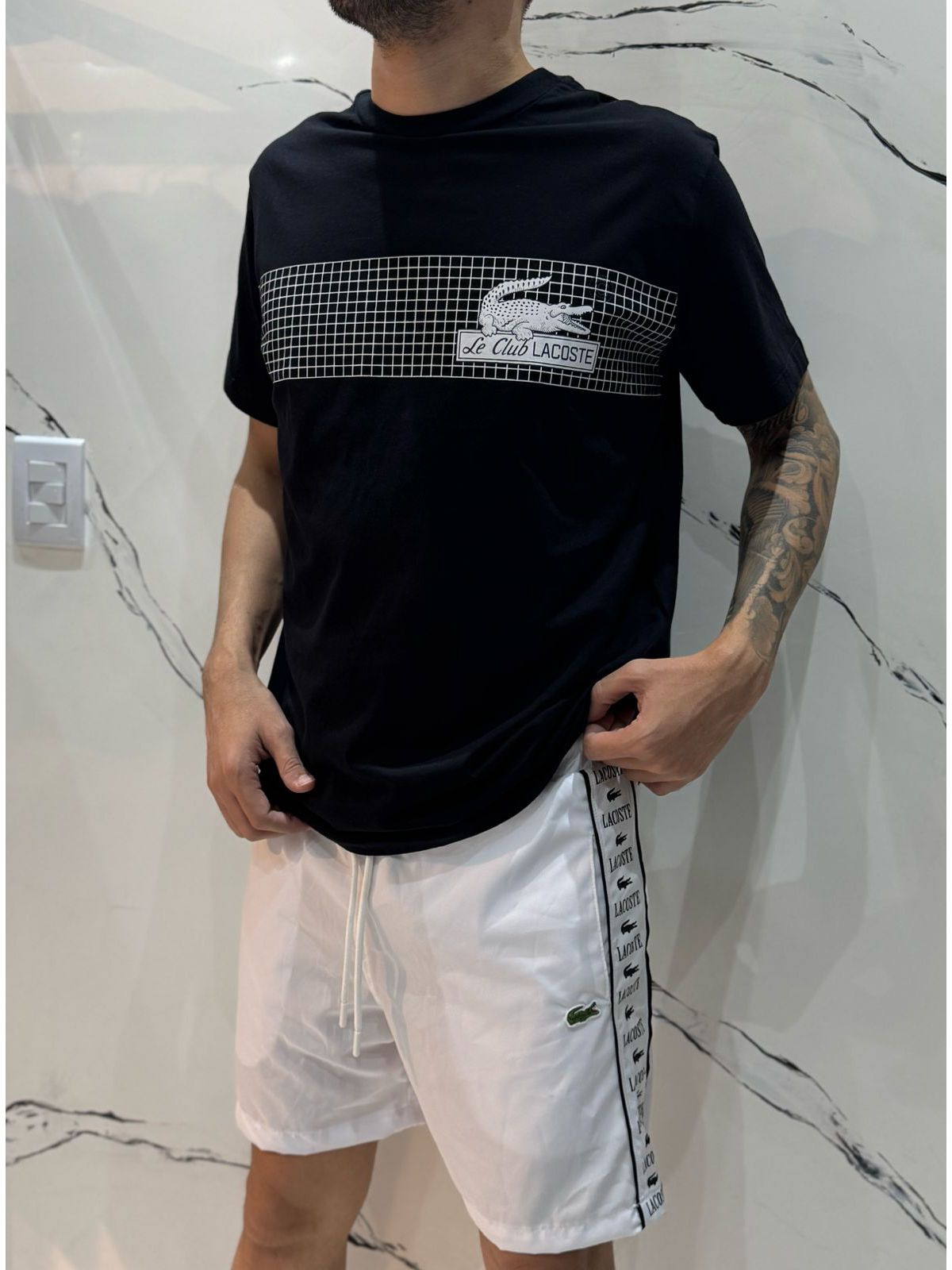 Kit Camiseta Peruana + Short Griffe Lcst - 01914 - Conceito 62