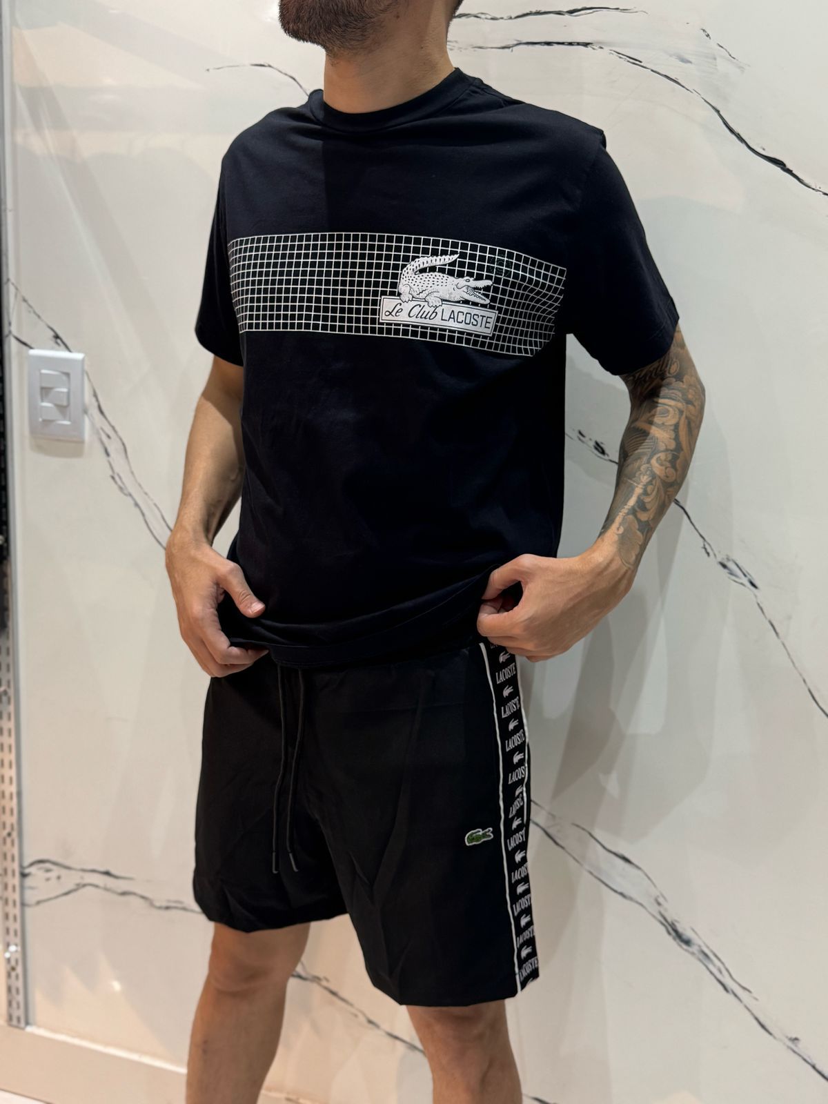 Kit Camiseta Peruana + Short Griffe Lcst - 01915 - Conceito 62