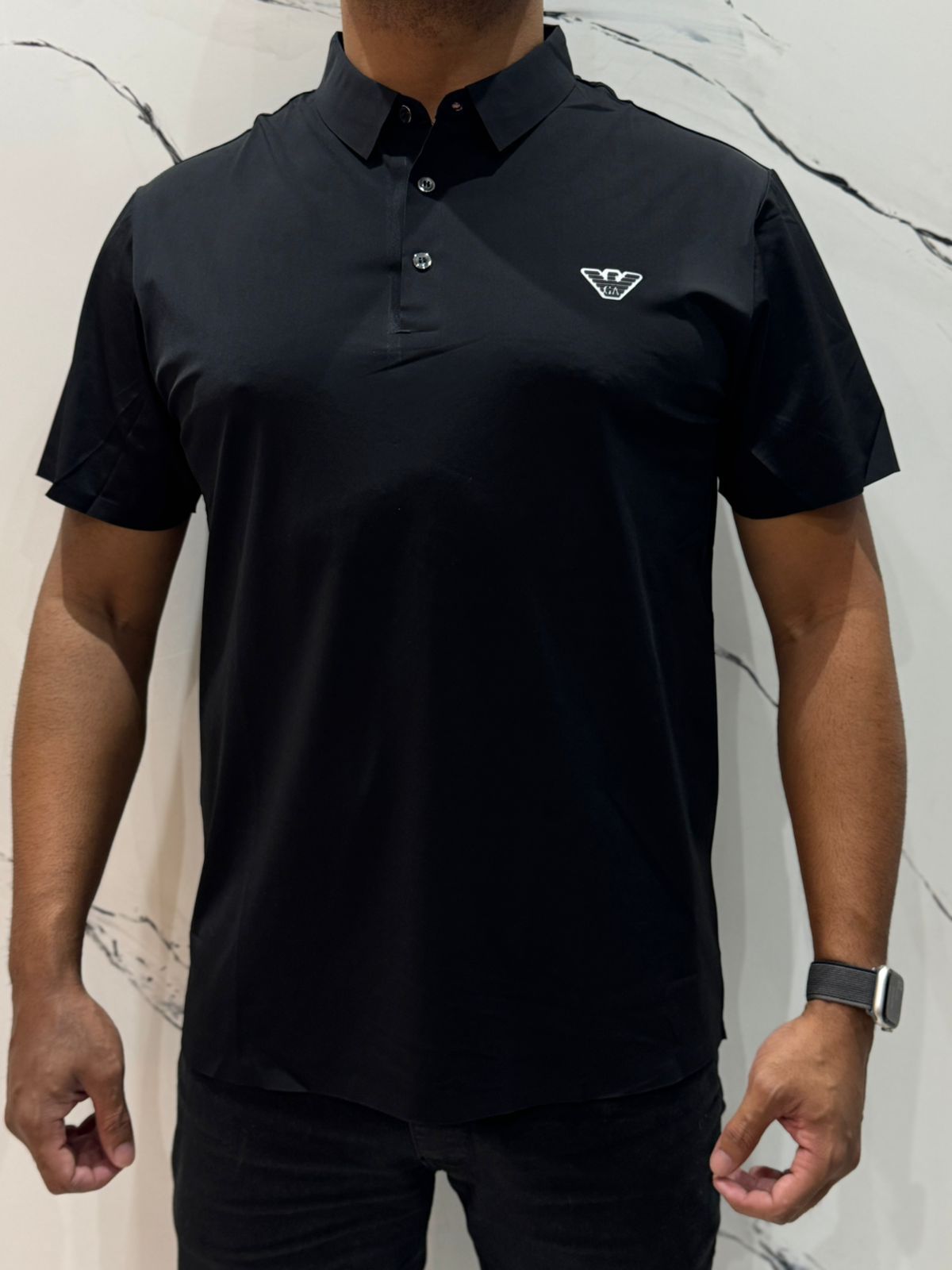 Polo Italiana Arman - Preto - 02722 - Conceito 62