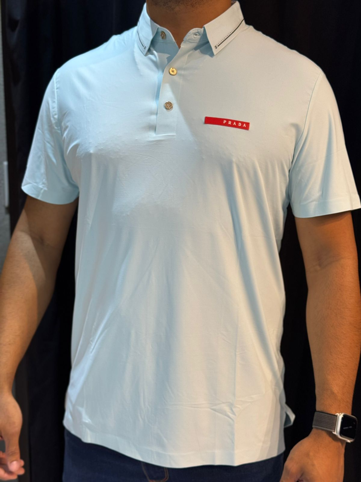 Polo Italiana Prada - Azul - 02831 - Conceito 62