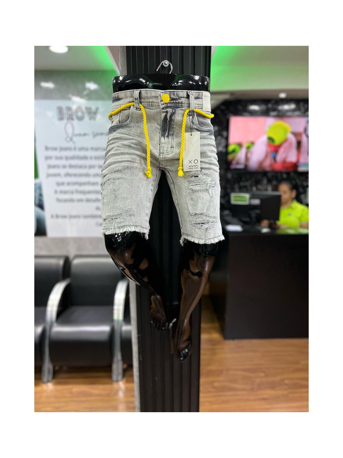 Bermuda Jeans Brown - 02010 - Conceito 62