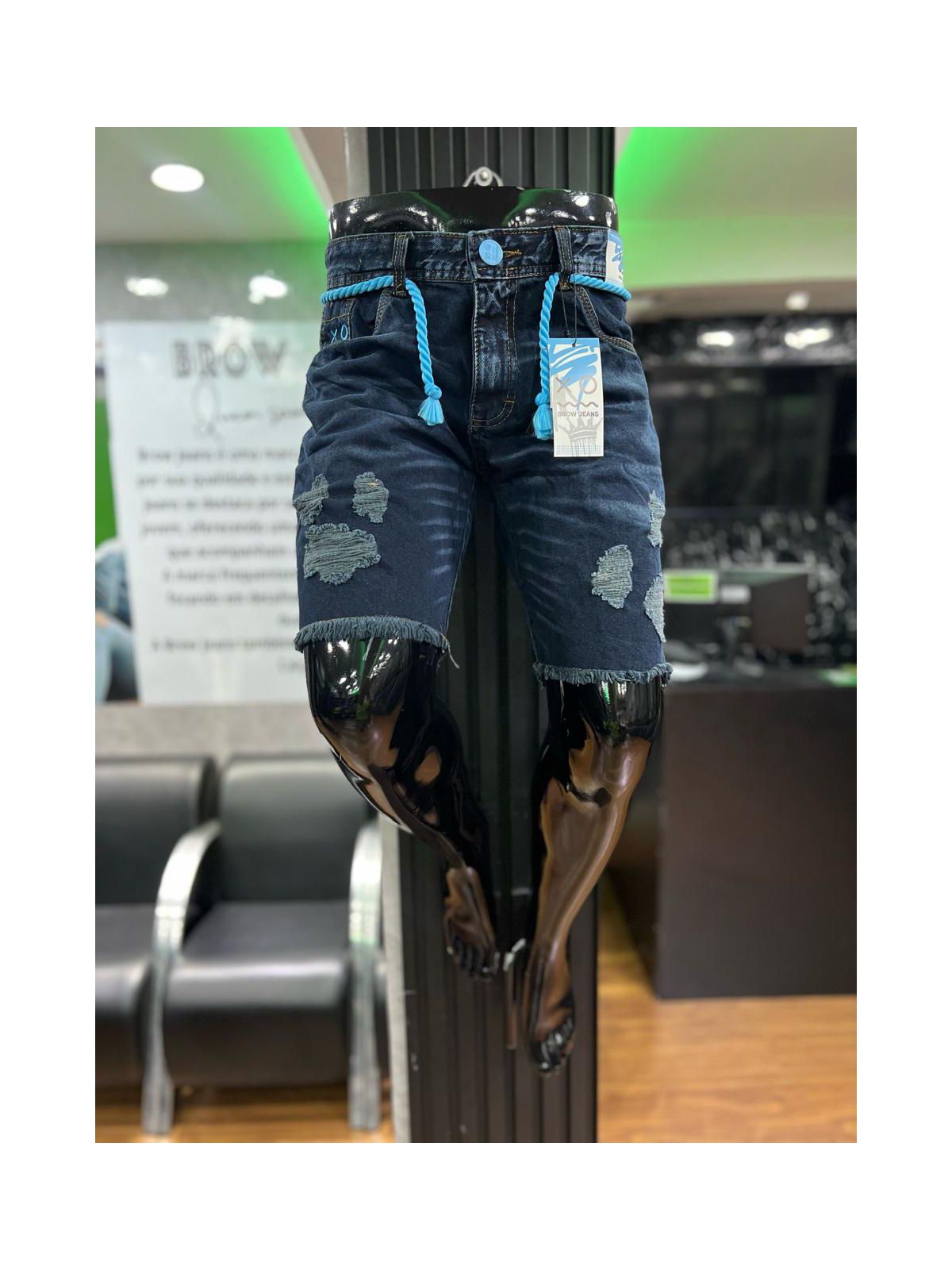 Bermuda Jeans Brown - 02011 - Conceito 62