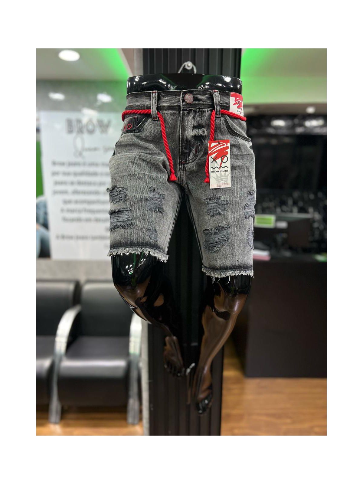 Bermuda Jeans Brown - 02012 - Conceito 62