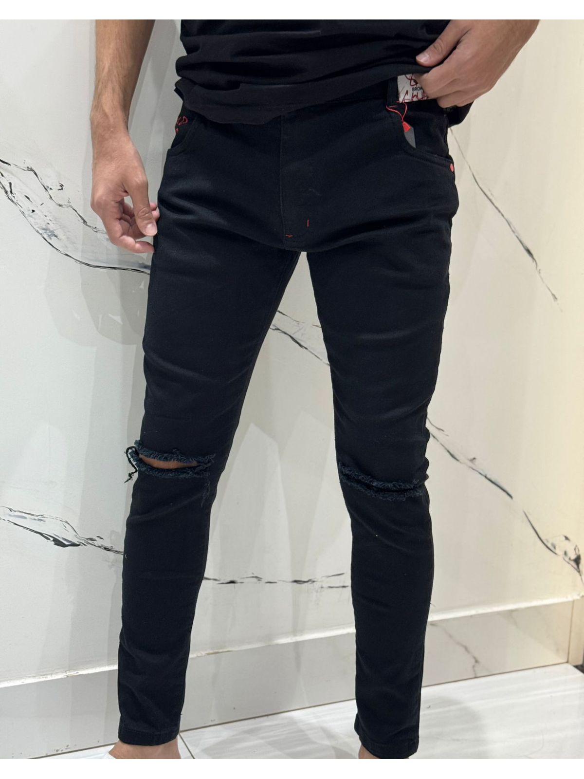 Calça Jeans Brown - Preto - 02584 - Conceito 62