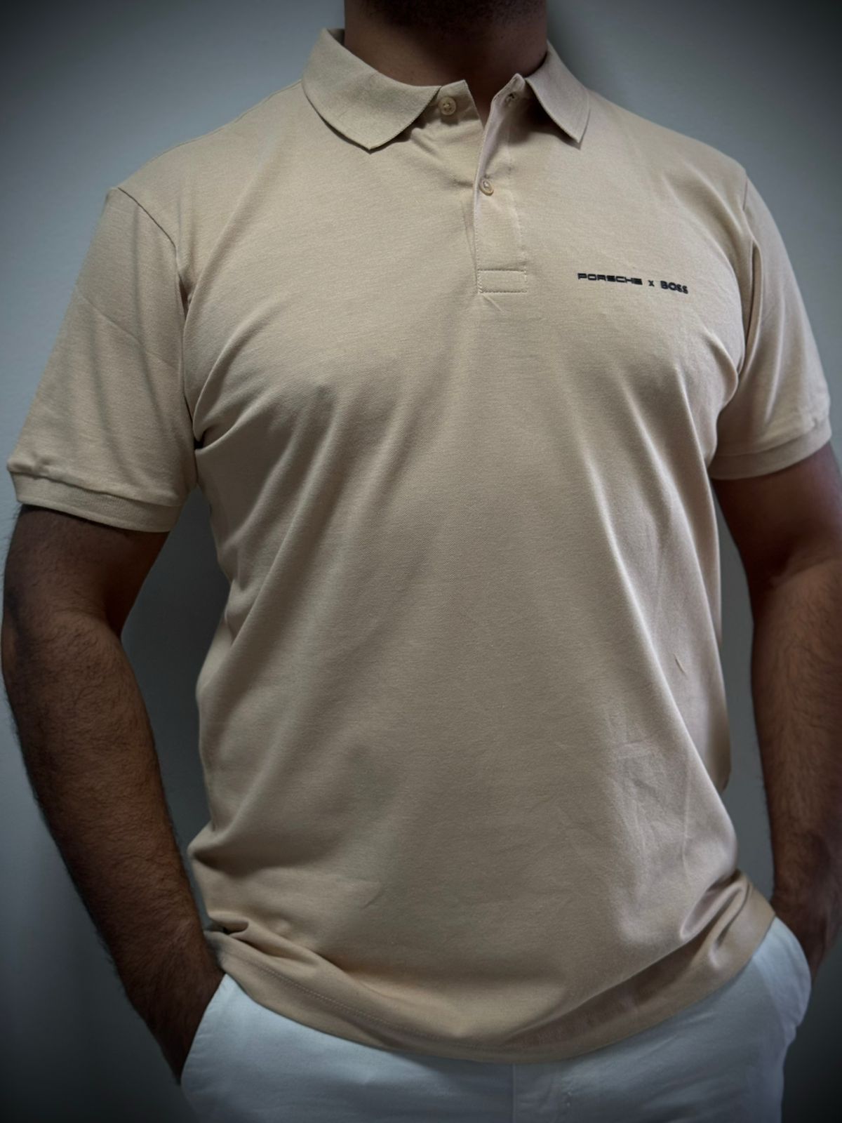 Polo Premium BSS - Bege Escuro - 03786 - Conceito 62