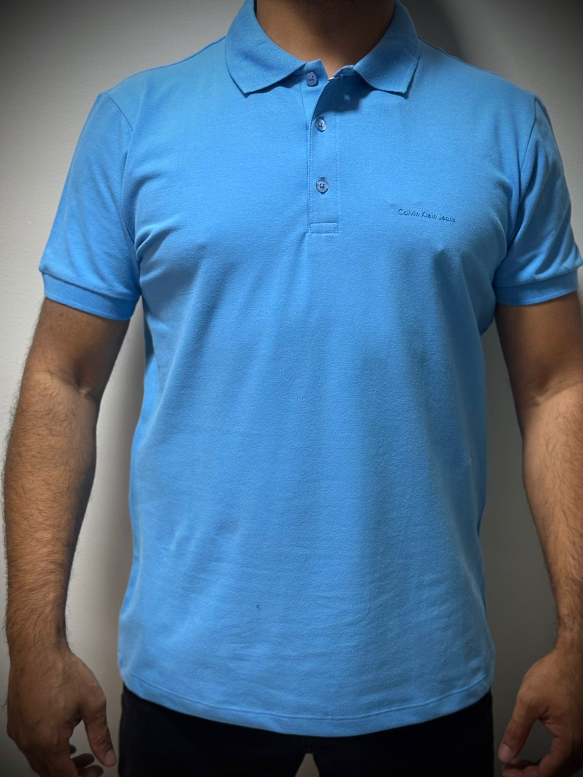 Polo Premium Ck - Azul Claro - 03775 - Conceito 62
