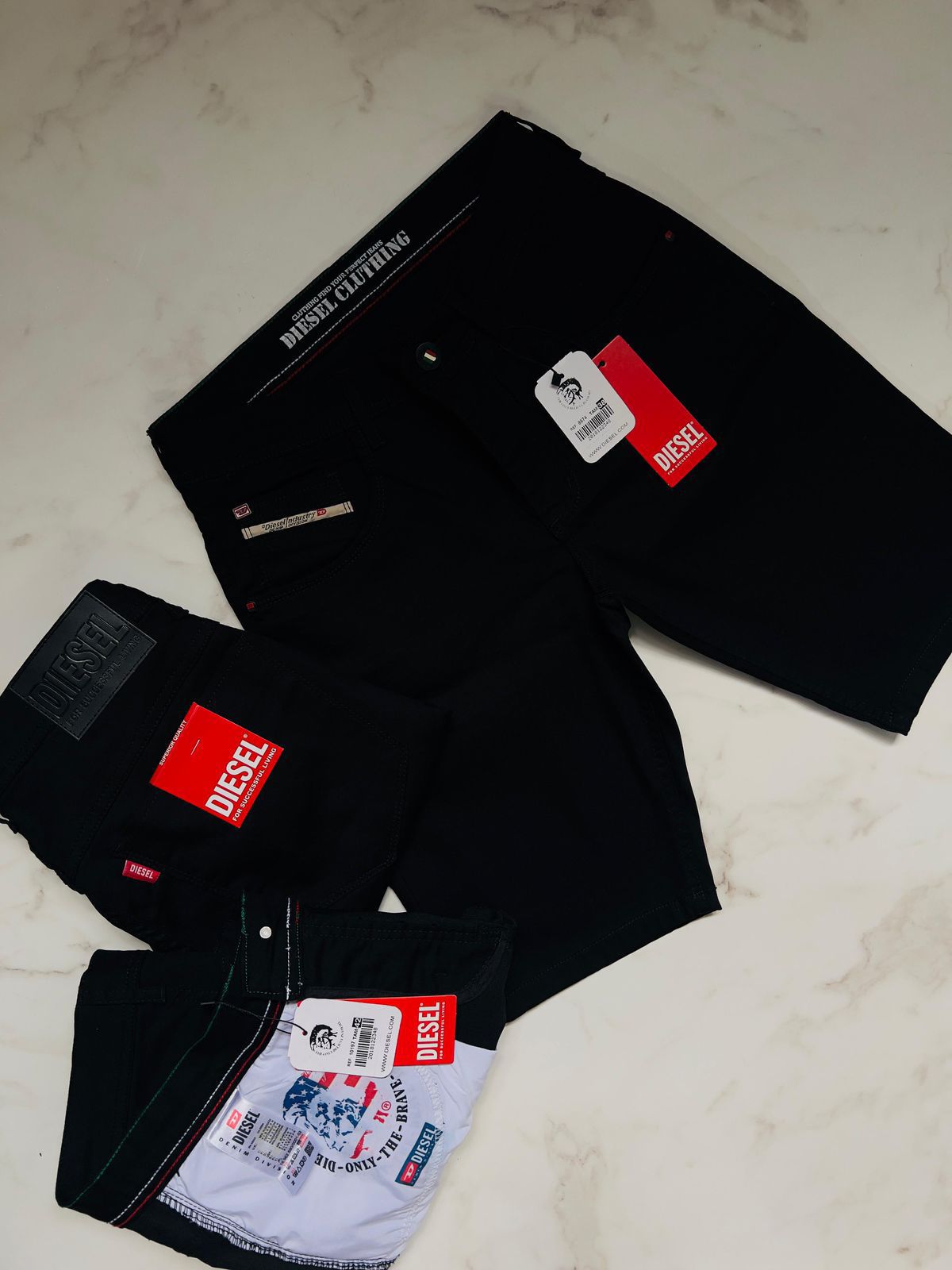 Bermuda Jeans DSL - Preto - 03341 - Conceito 62