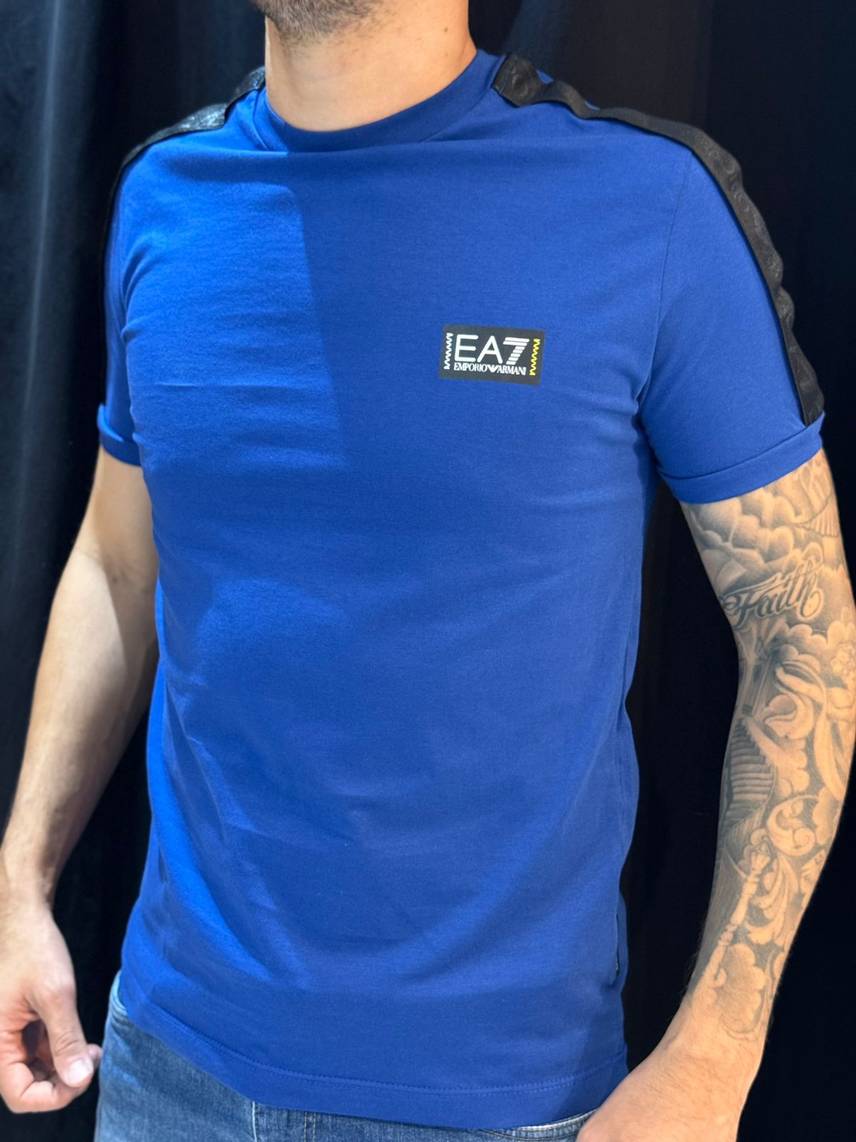 Camiseta Peruana EA7 - Azul - 03929 - Conceito 62