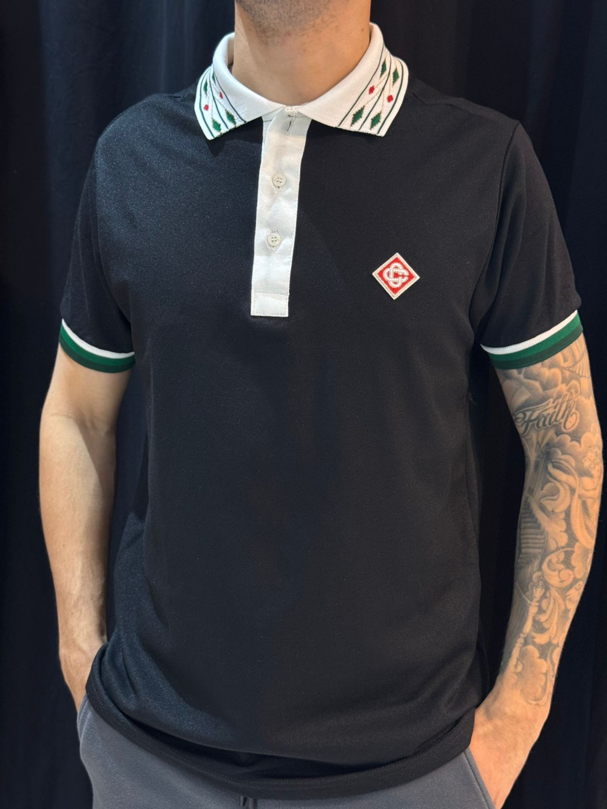 Polo Premium CASA - Preto - 03942 - Conceito 62