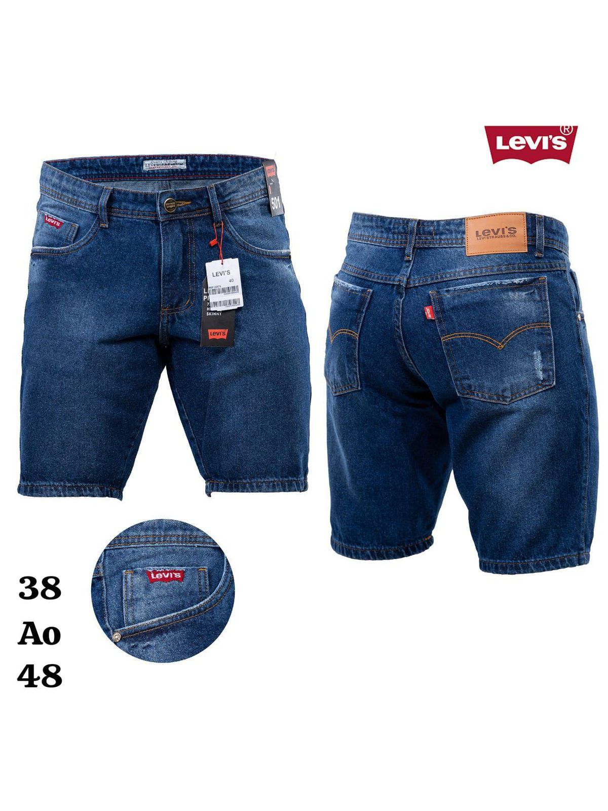 Bermuda Jeans LEV - 03931 - Conceito 62