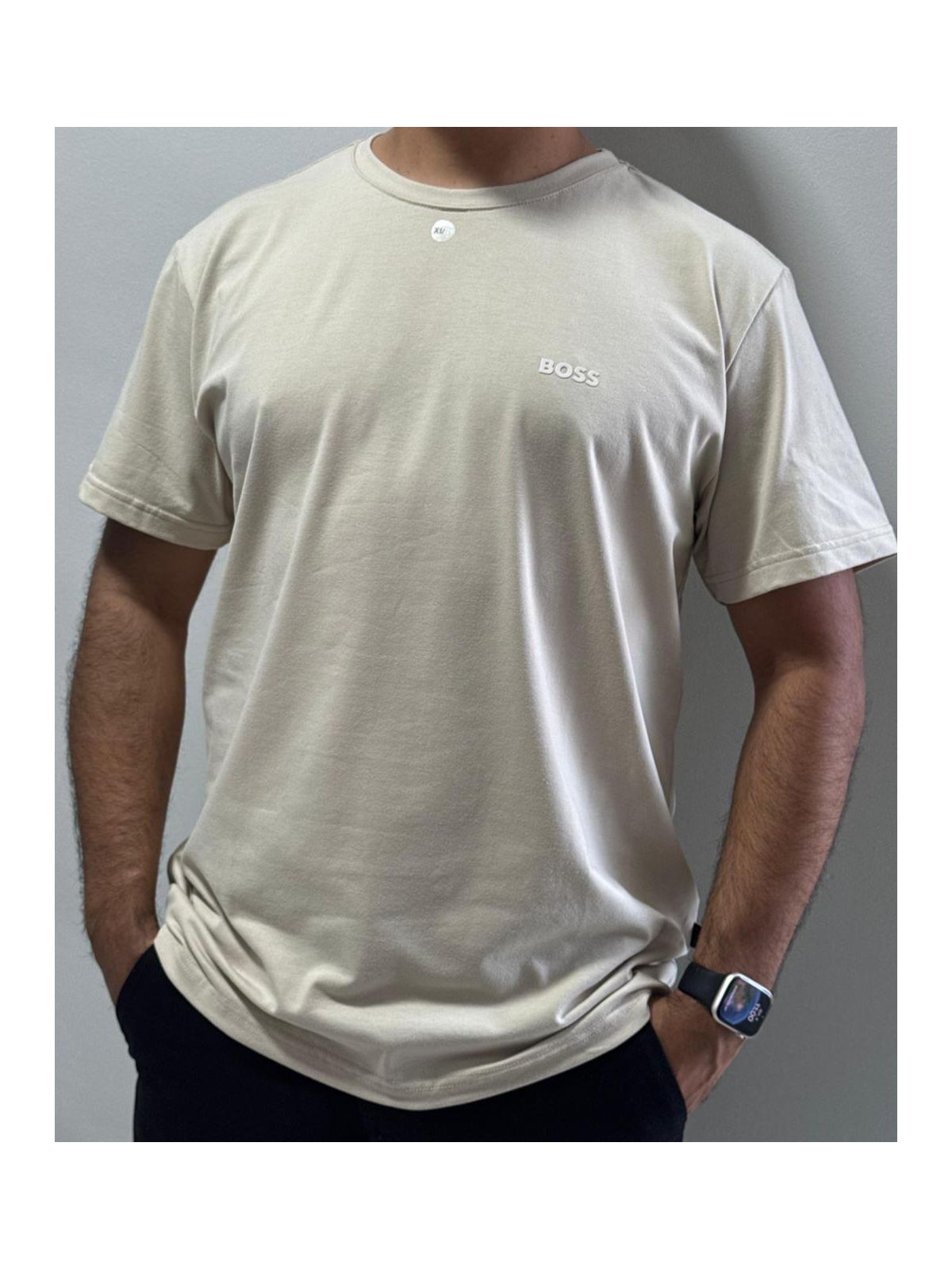 Camiseta Egípcia Bss - Bege - 03953 - Conceito 62