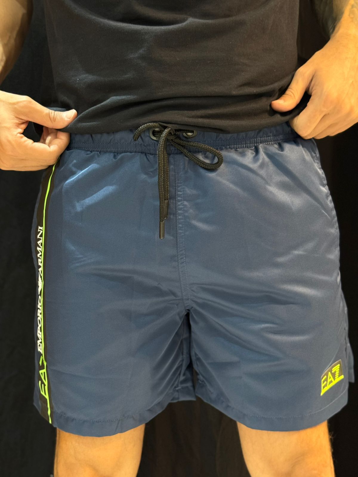 Short Ultra Griffe ea7 - Azul Escuro - 03967 - Conceito 62