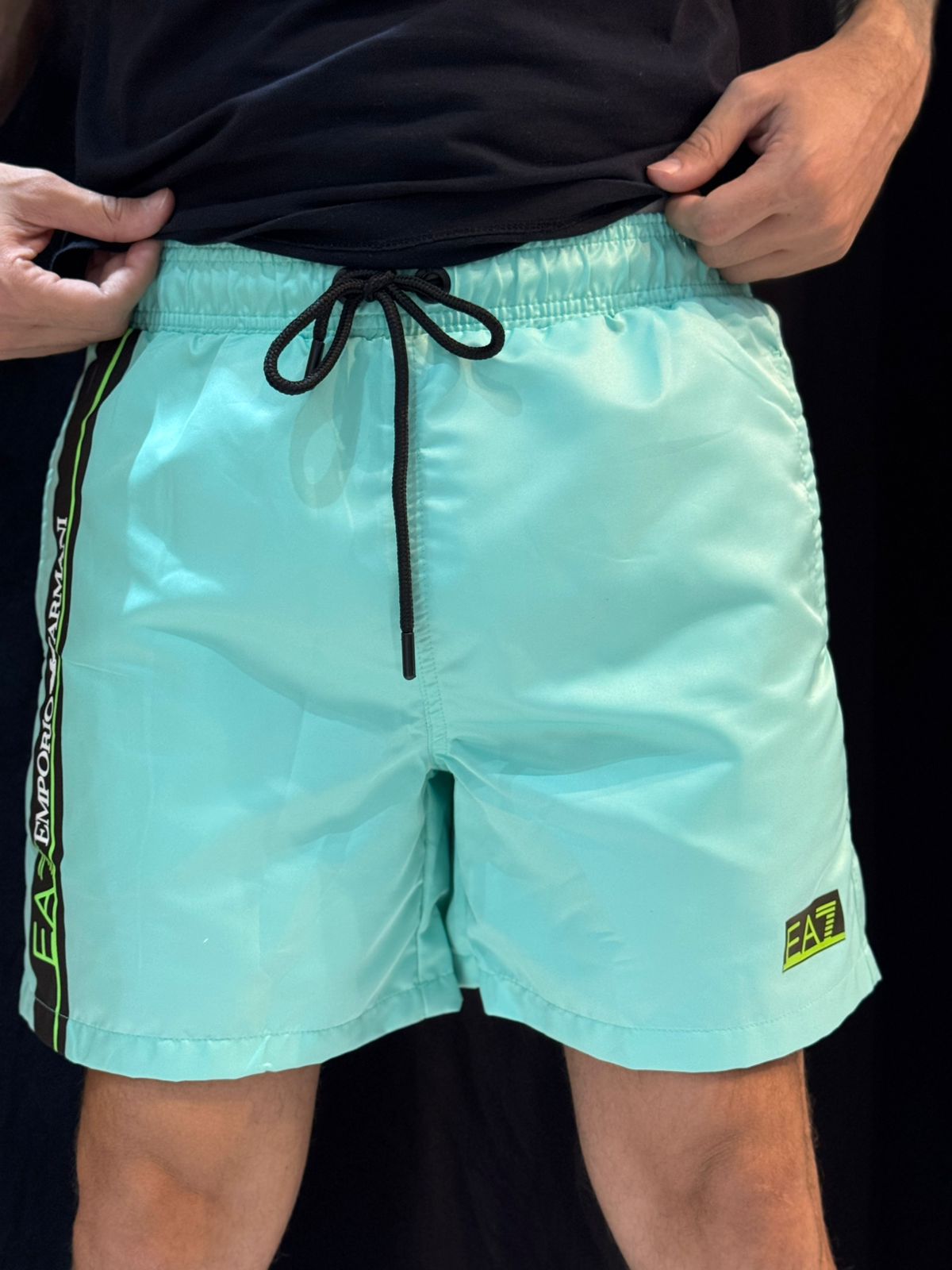 Short Ultra Griffe ea7 - Azul/verde - 03968 - Conceito 62