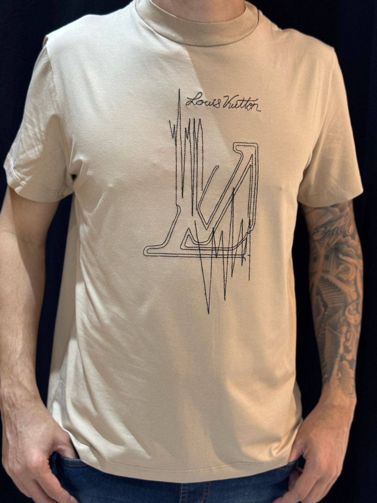 Camiseta Peruana LV - Bege - 03631 - Conceito 62