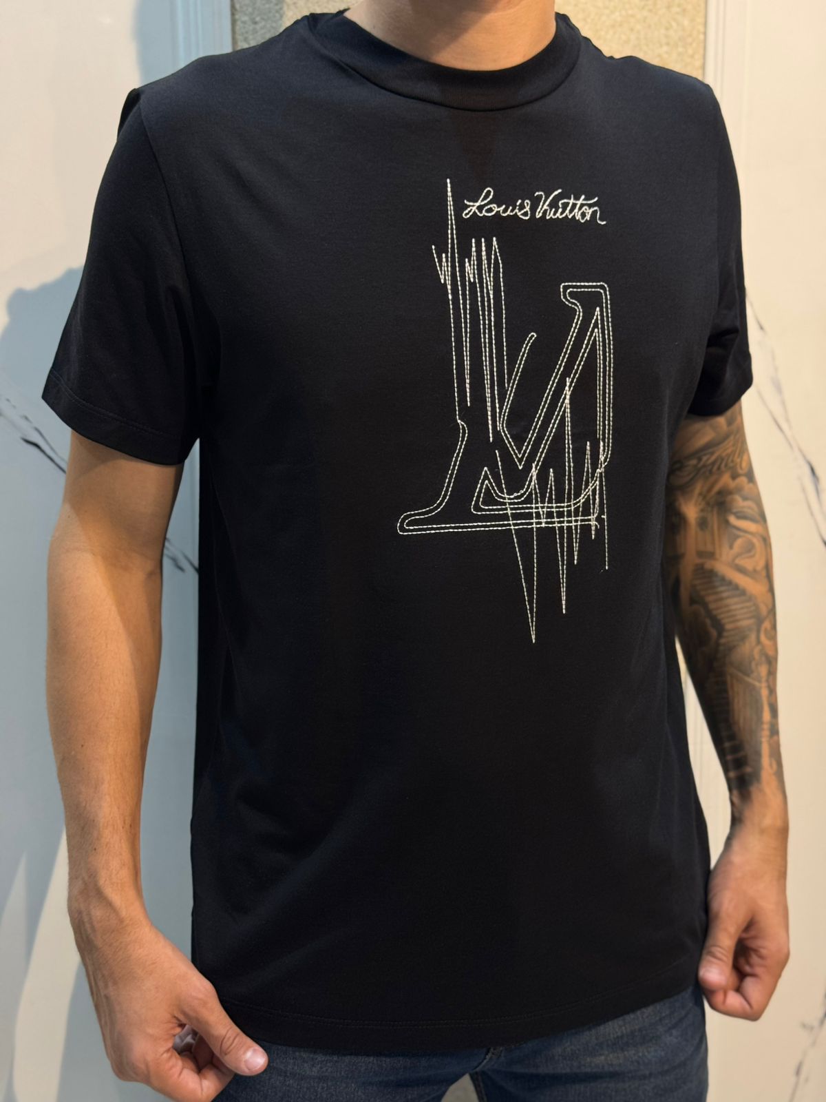 Camiseta Peruana LV - Preto - 03632 - Conceito 62