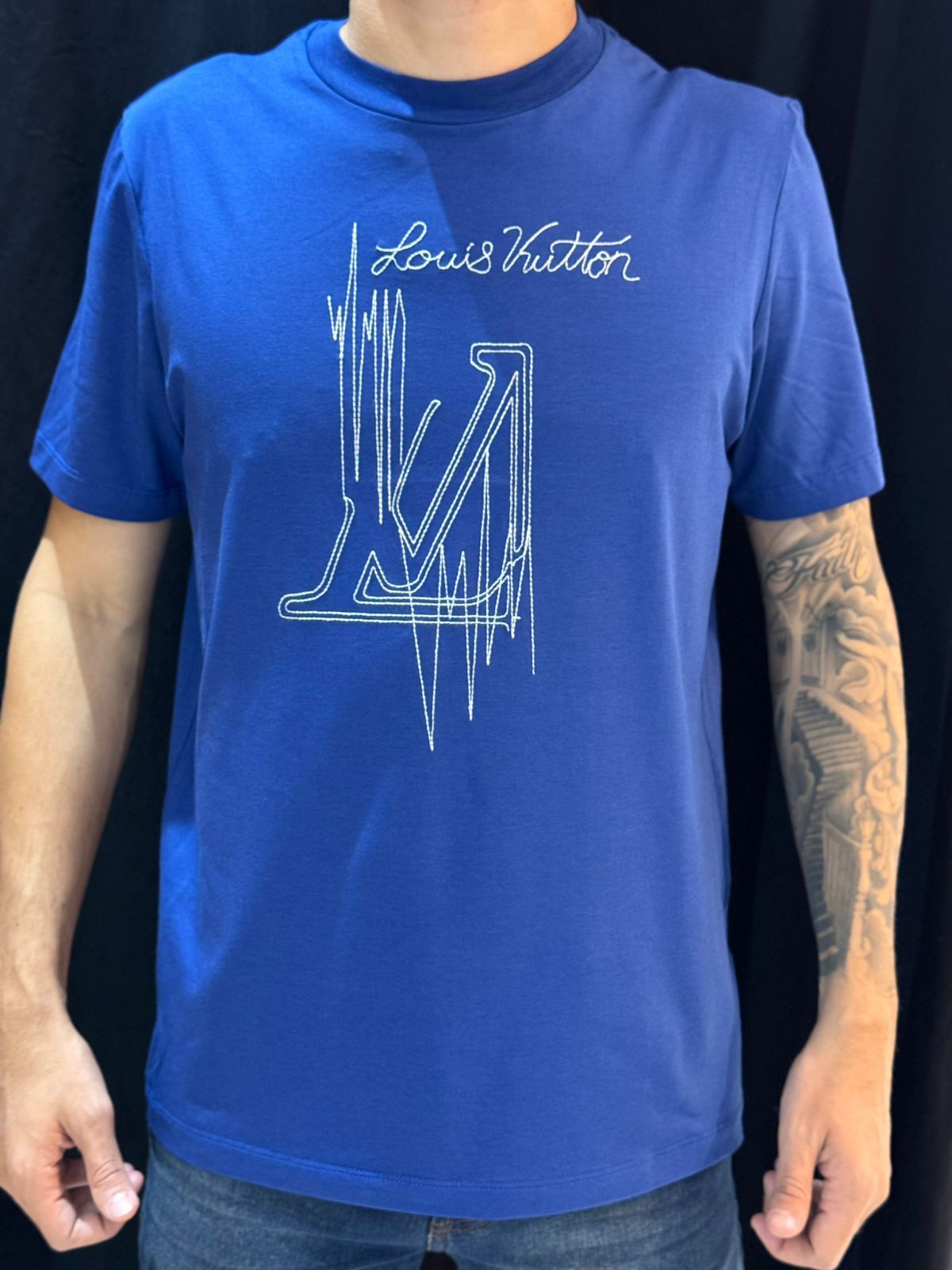 Camiseta Peruana LV - Azul - 03633 - Conceito 62