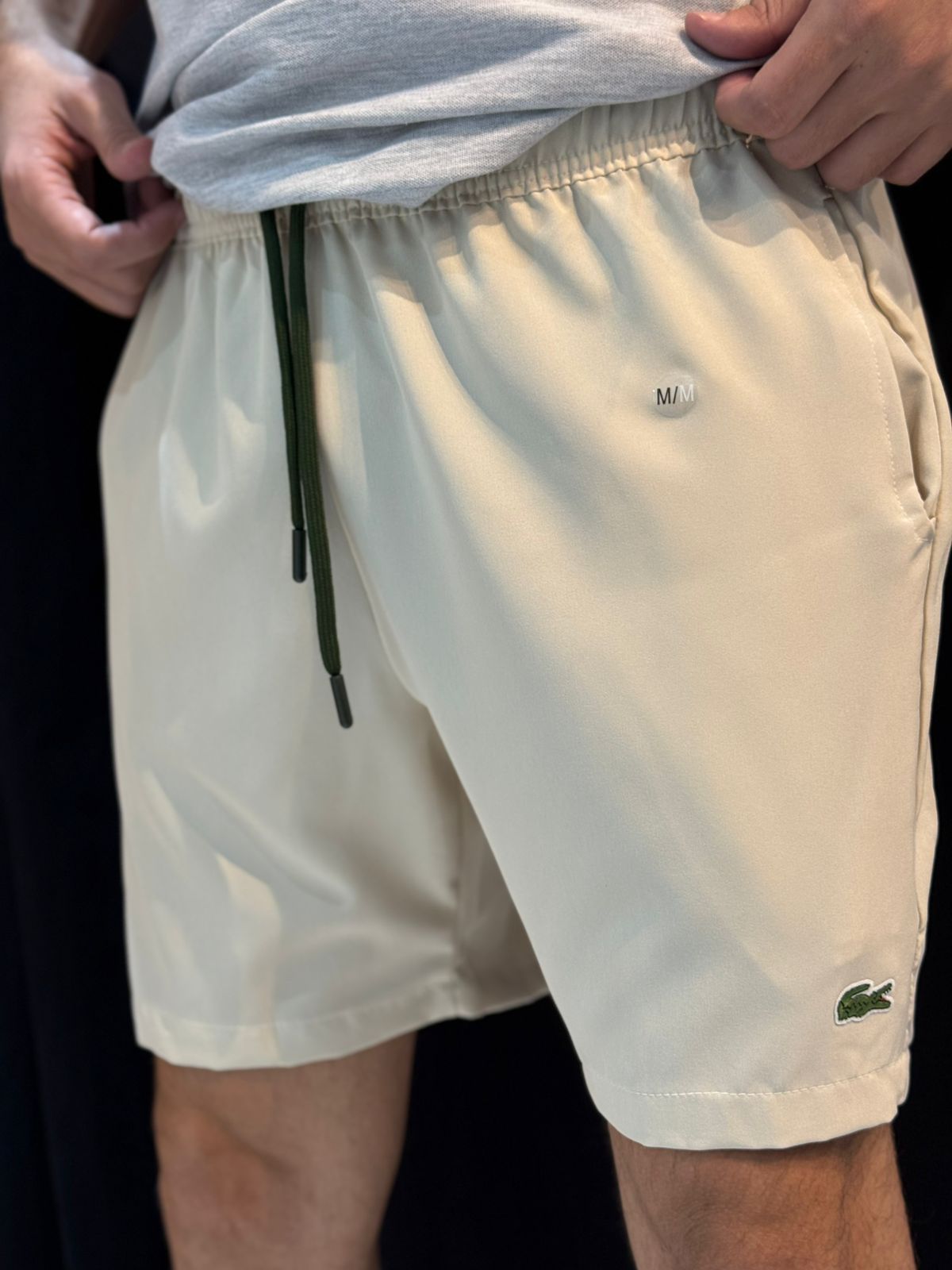 Short Griffe Lcst - Bege - 02401 - Conceito 62