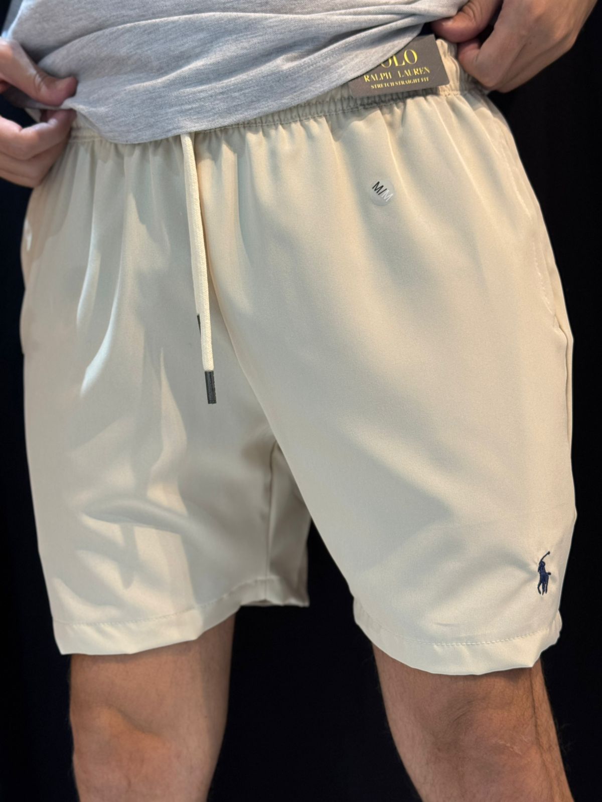 Short Griffe Ralph - Bege - 02400 - Conceito 62