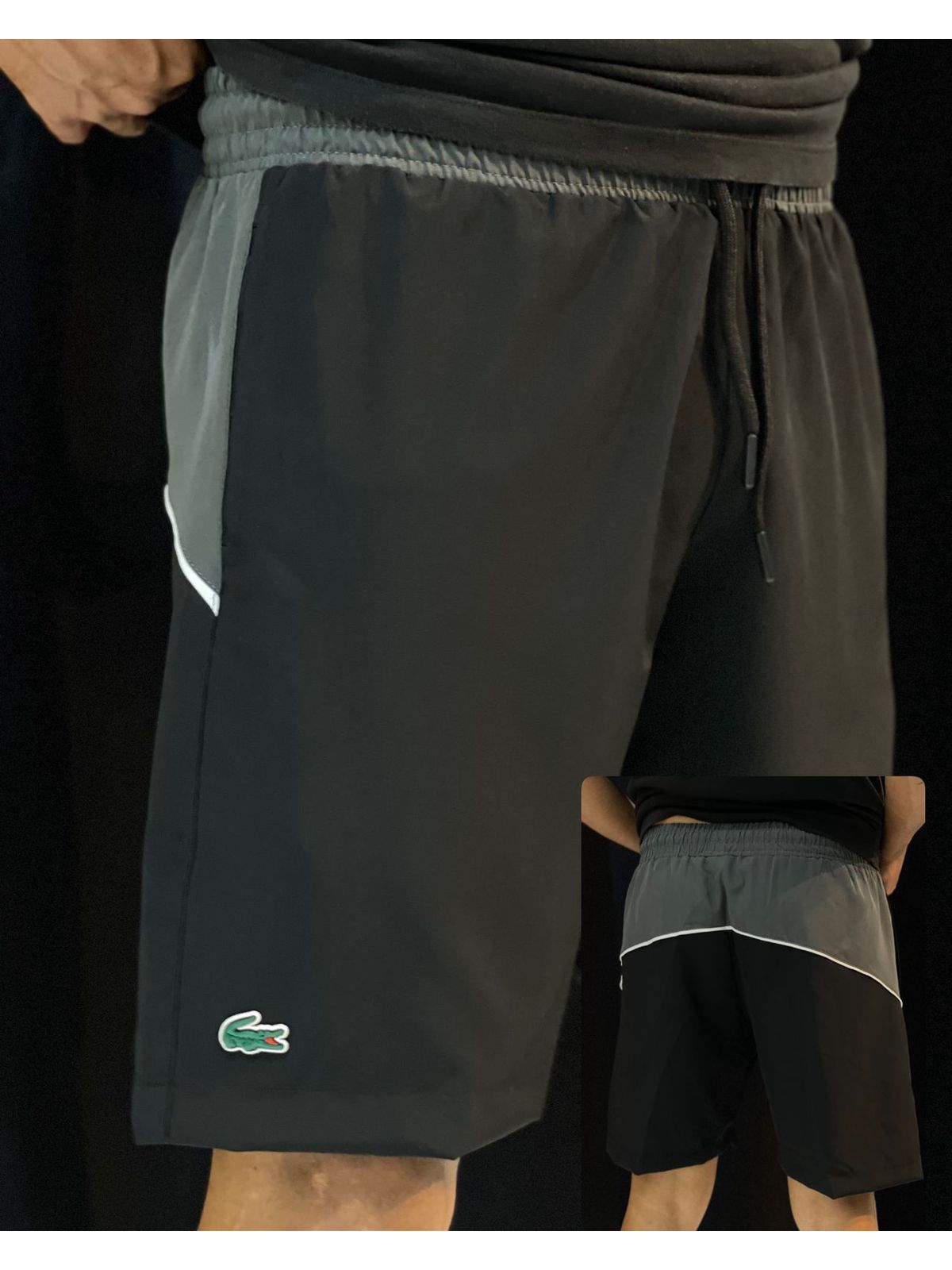 Short Premium Lcst - Preto/Cinza - 04361 - Conceito 62