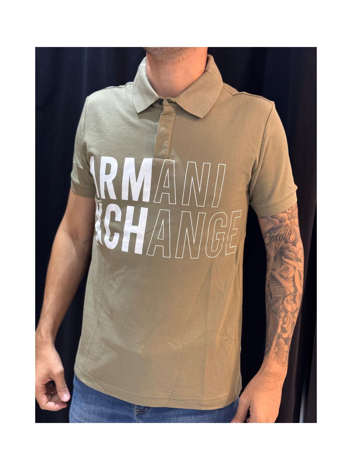 Polo Peruana Arman - Bege escuro - 04042 - Conceito 62