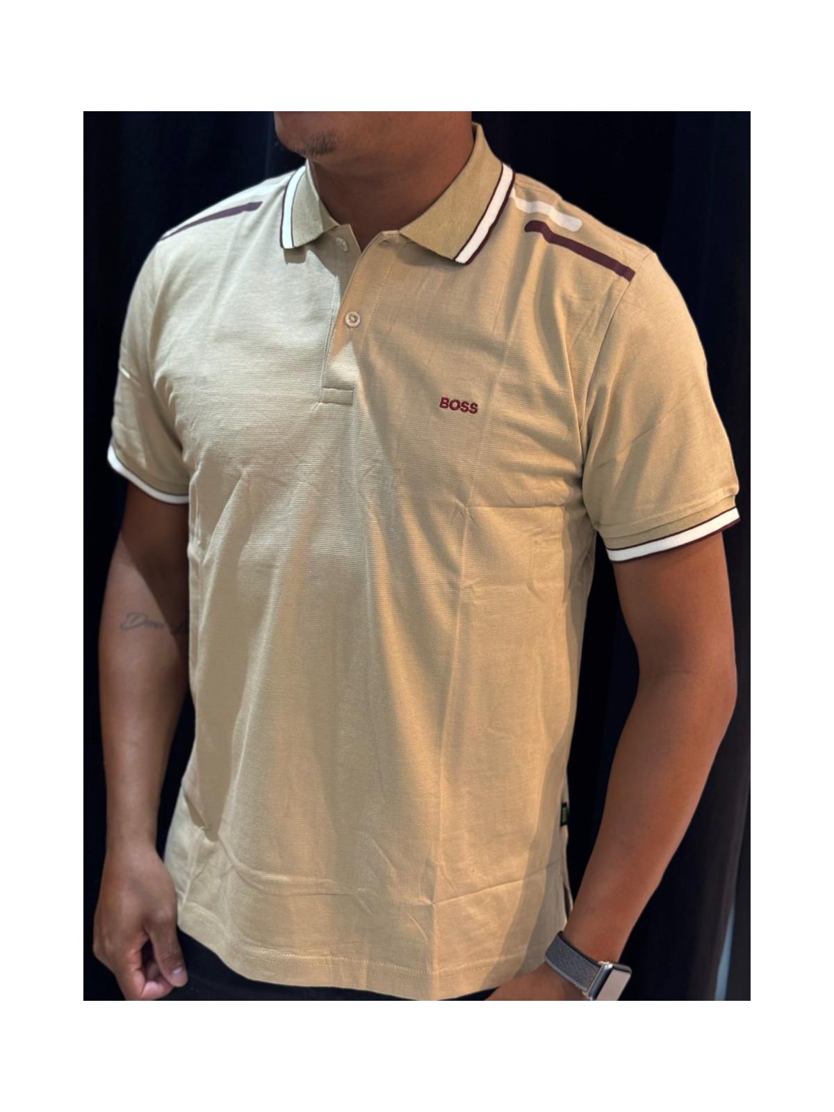 Polo Peruana Bss - Bege - 04046 - Conceito 62