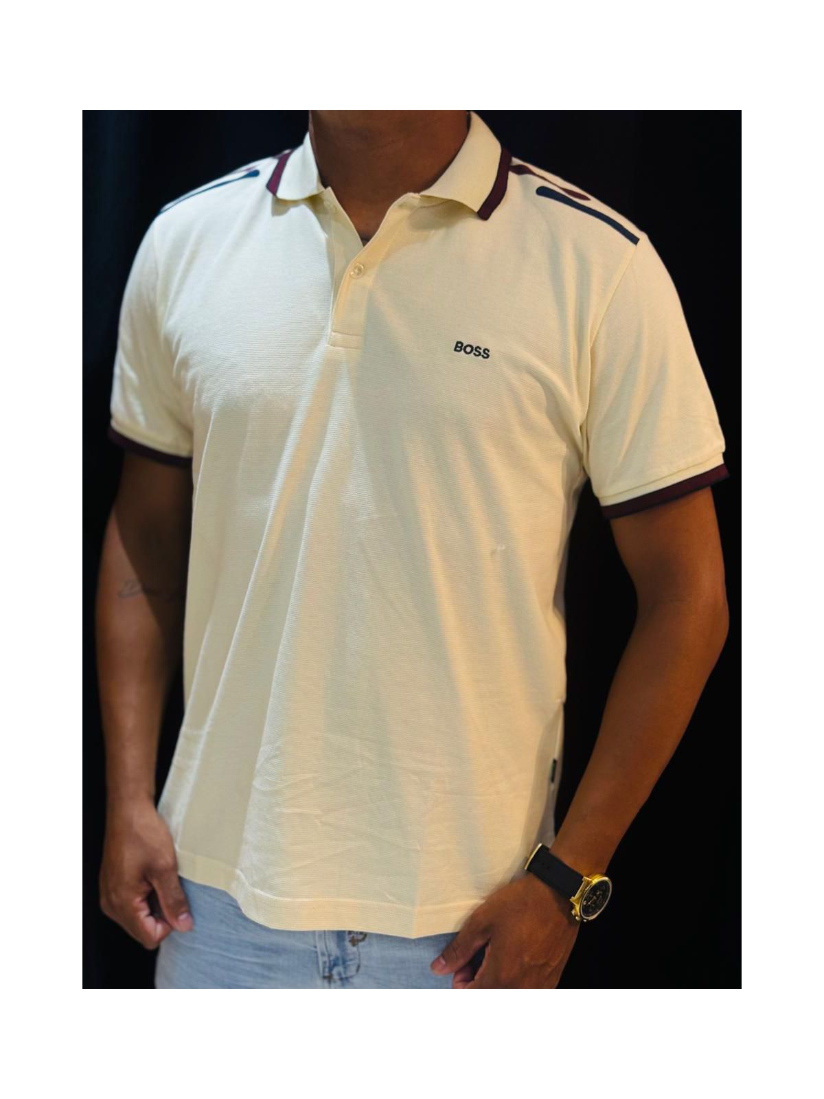 Polo Peruana Bss - Bege - 04052 - Conceito 62