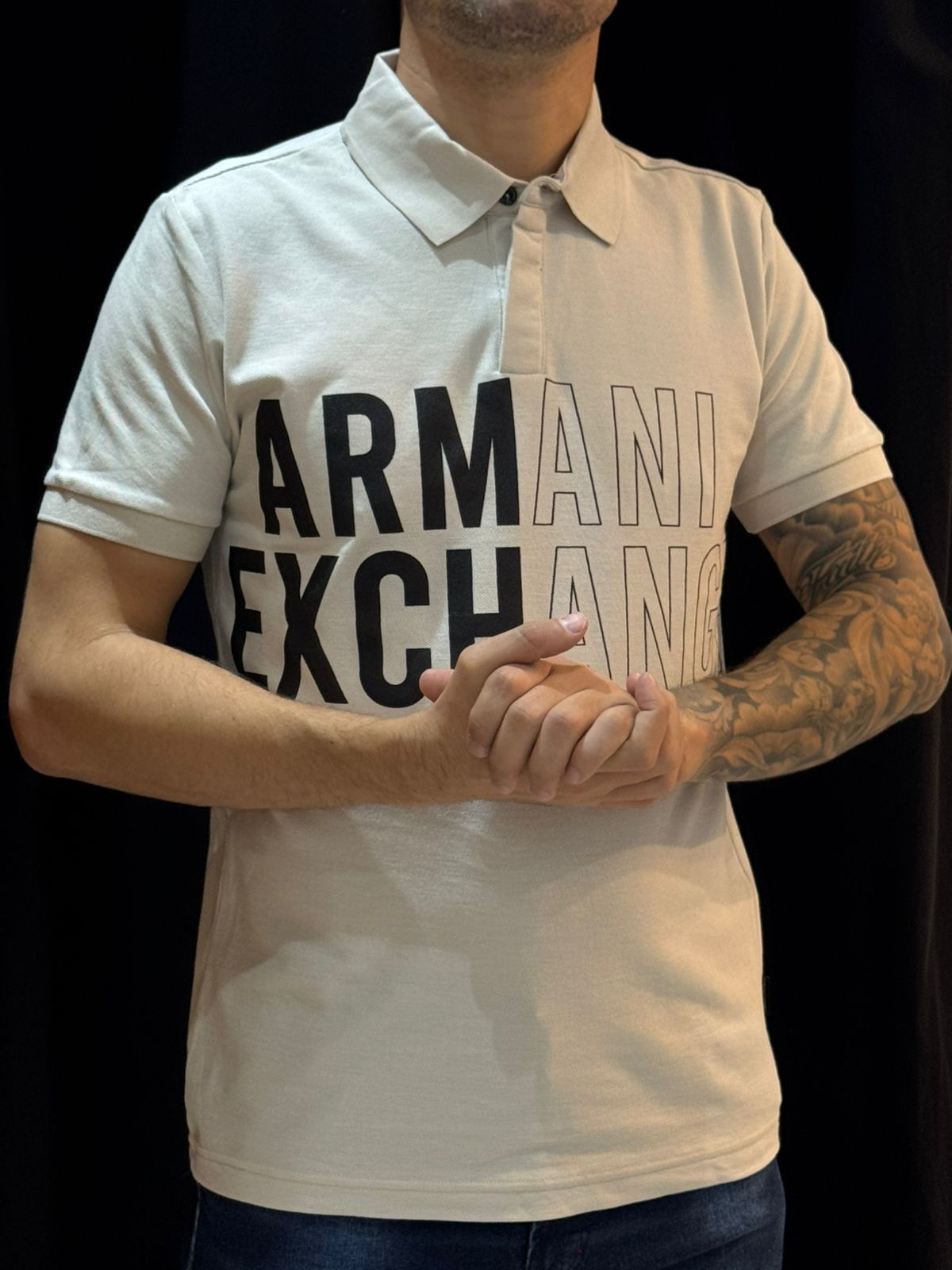 Polo Peruana Arman - Bege - 04025 - Conceito 62