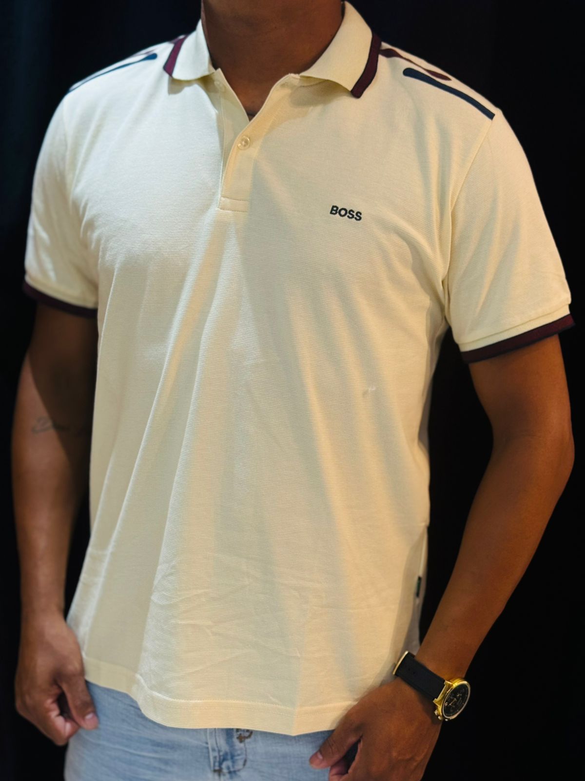 Polo Peruana BSS - Bege - 04027 - Conceito 62